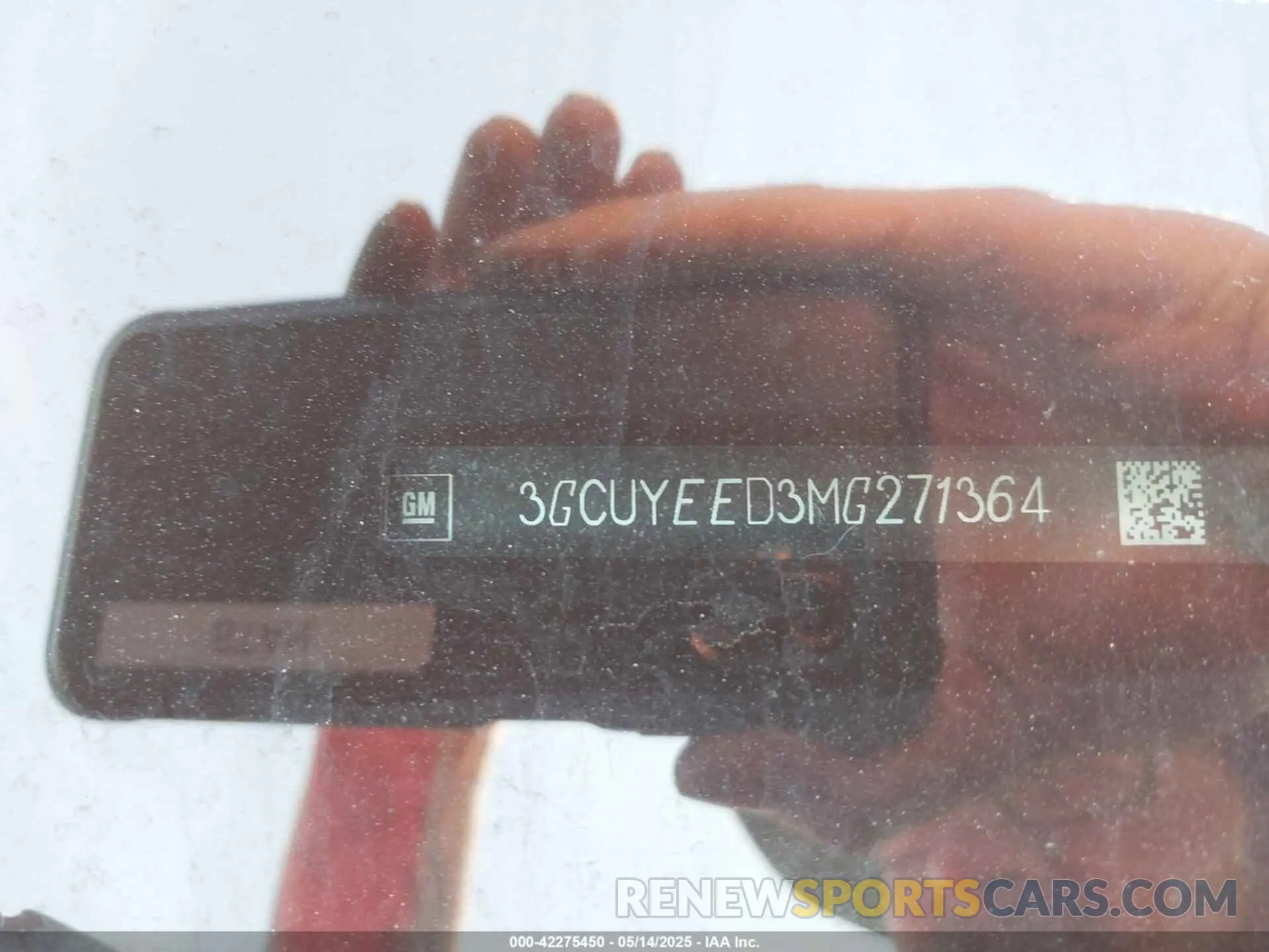 9 Photograph of a damaged car 3GCUYEED3MG271364 CHEVROLET SILVERADO 1500 2021