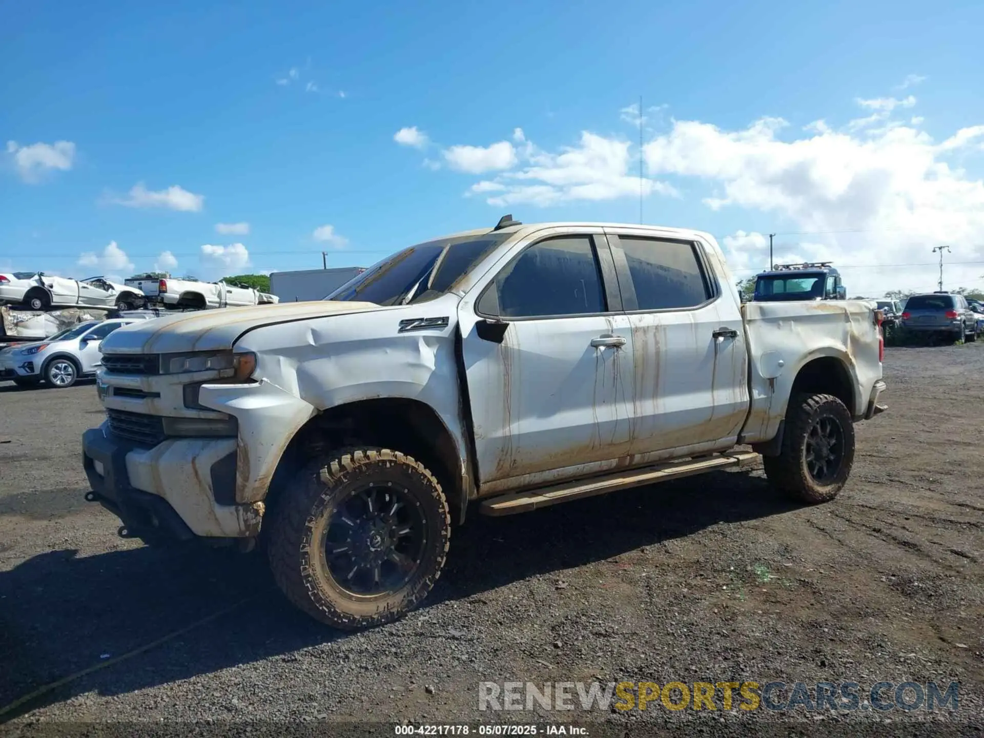 6 Photograph of a damaged car 3GCUYEED4MG268442 CHEVROLET SILVERADO 1500 2021