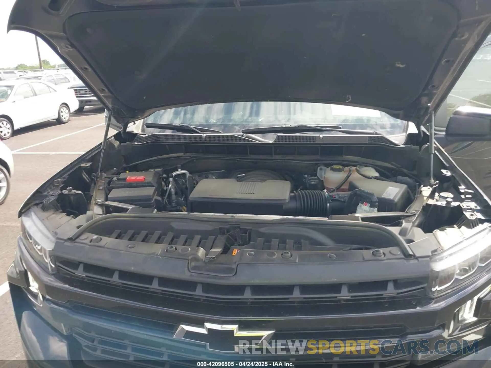 10 Photograph of a damaged car 3GCUYEED8MG156629 CHEVROLET SILVERADO 1500 2021