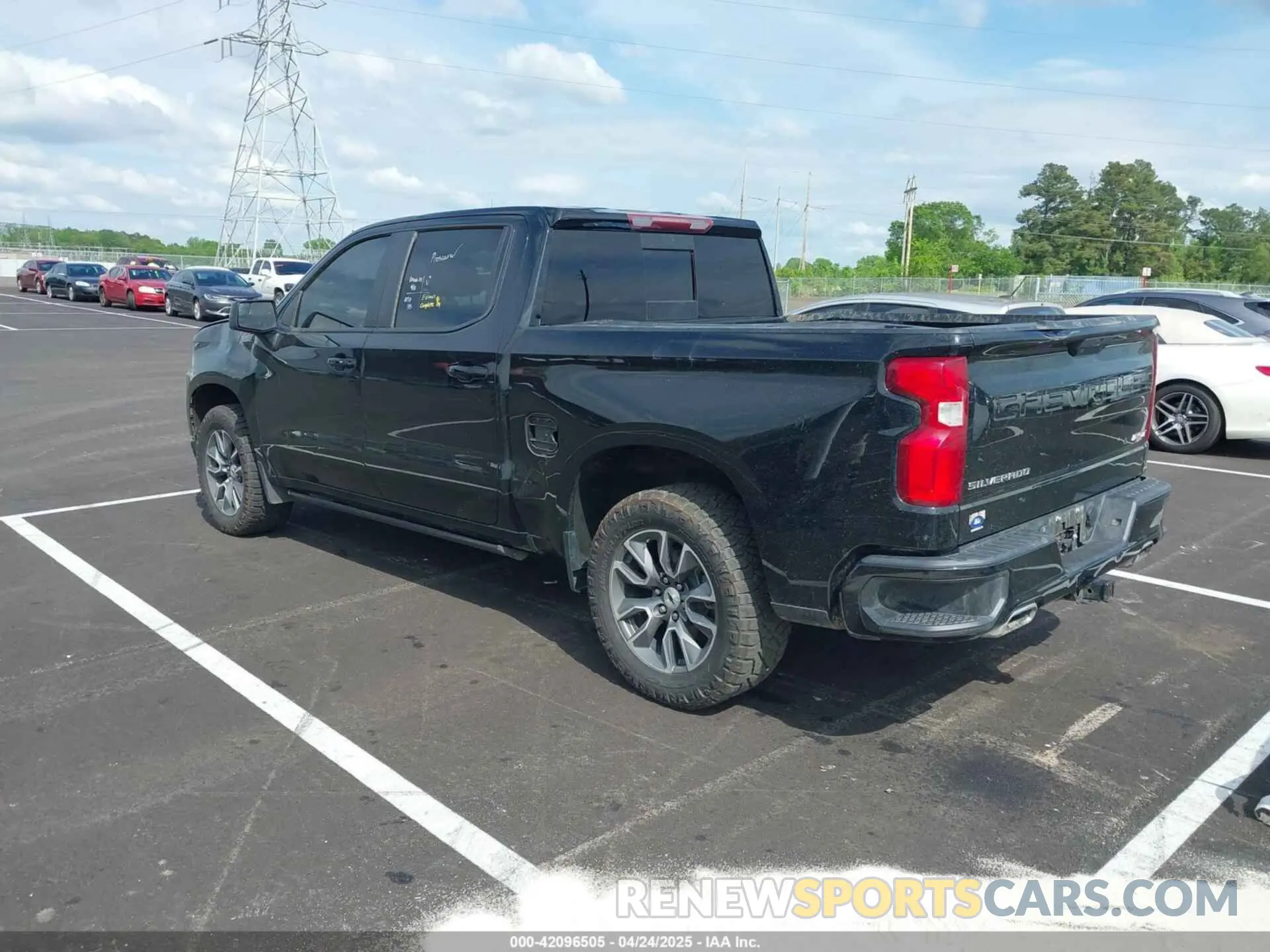 3 Photograph of a damaged car 3GCUYEED8MG156629 CHEVROLET SILVERADO 1500 2021