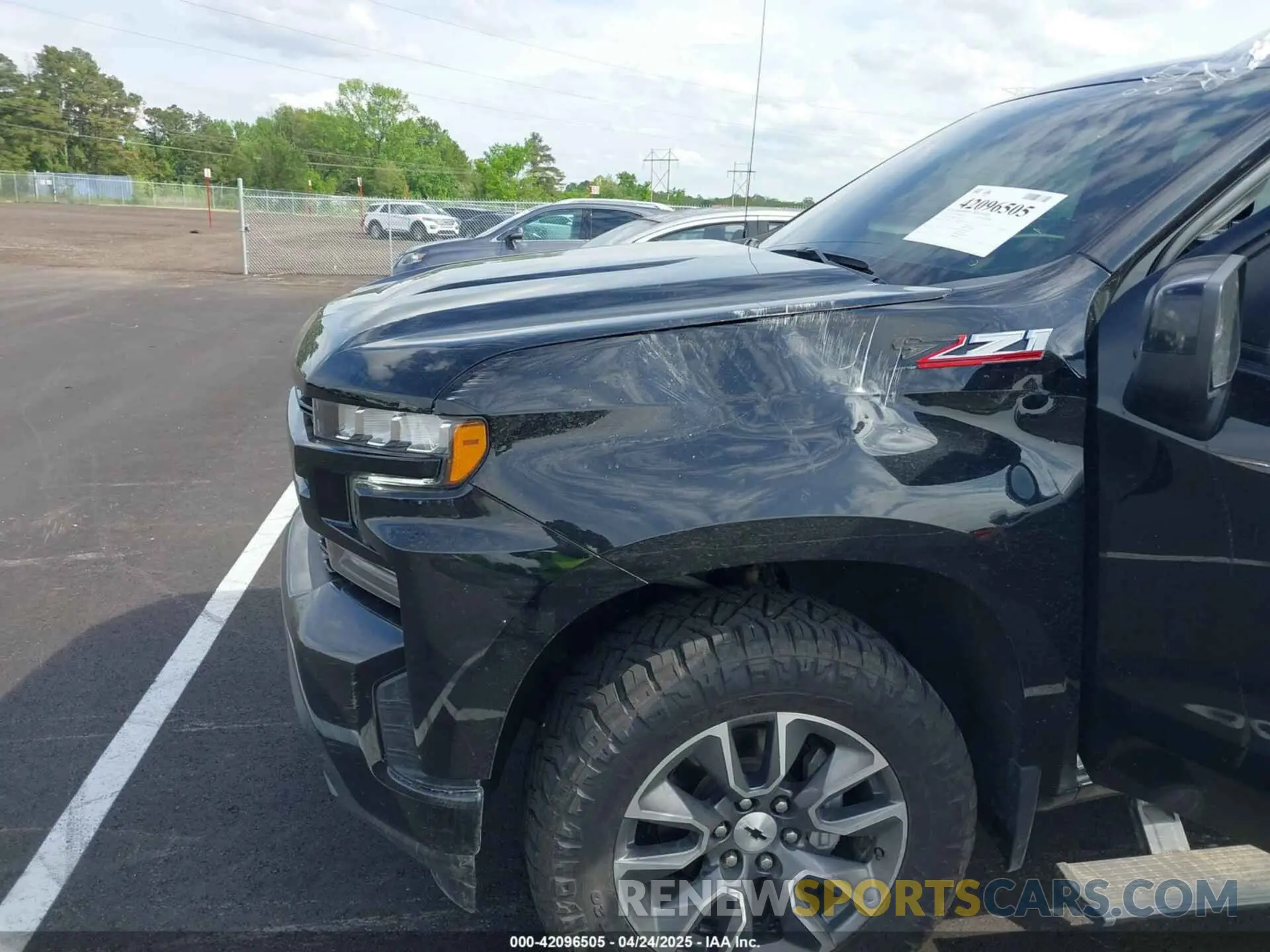 6 Photograph of a damaged car 3GCUYEED8MG156629 CHEVROLET SILVERADO 1500 2021