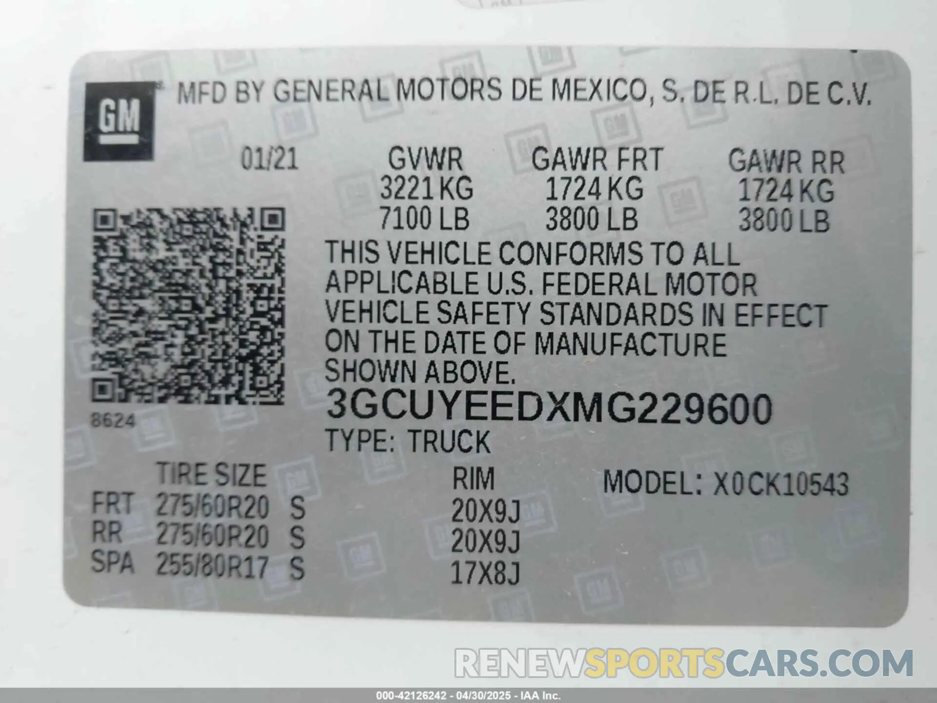 9 Photograph of a damaged car 3GCUYEEDXMG229600 CHEVROLET SILVERADO 1500 2021