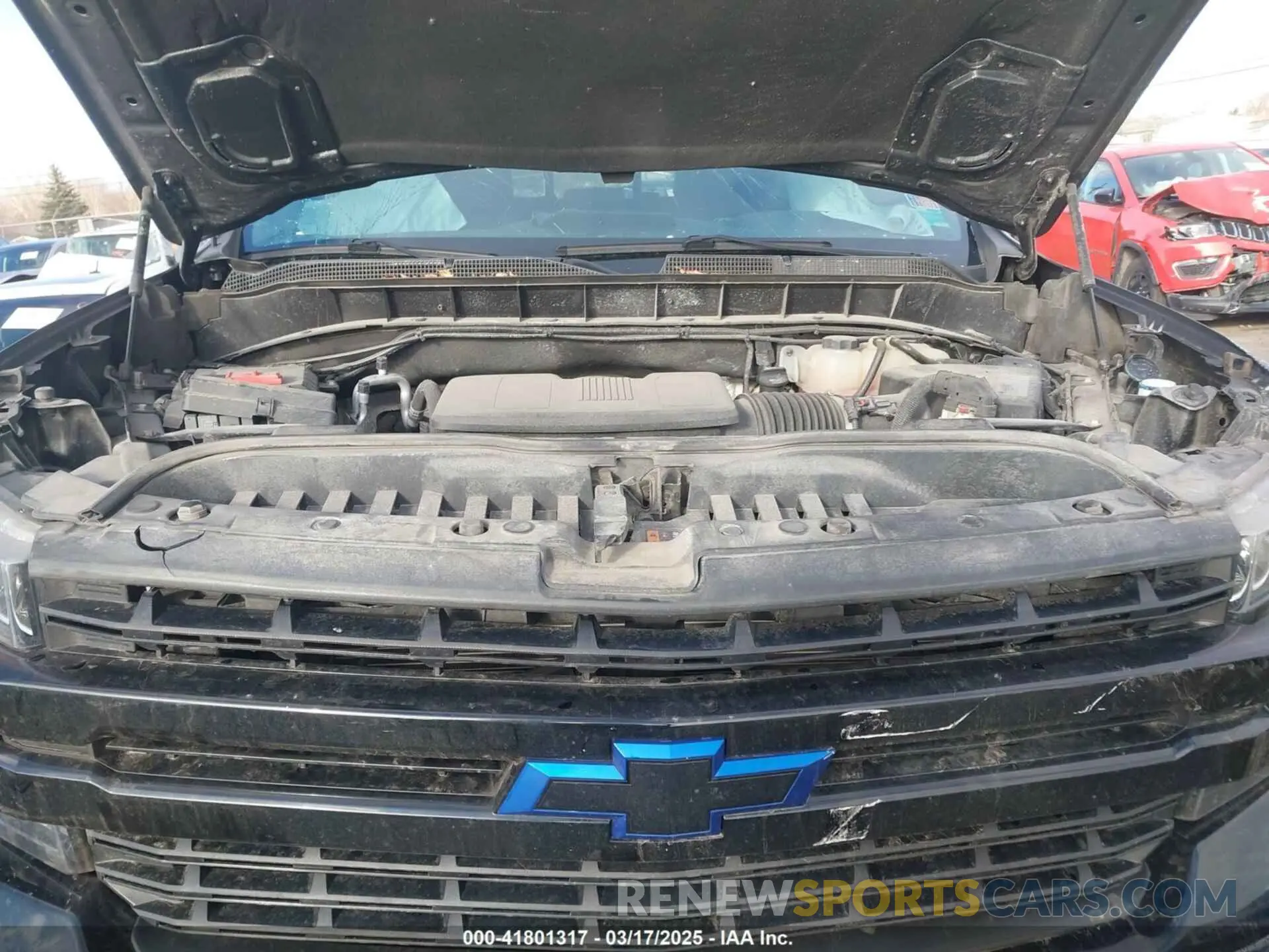 10 Photograph of a damaged car 3GCUYEEL1MG125973 CHEVROLET SILVERADO 1500 2021