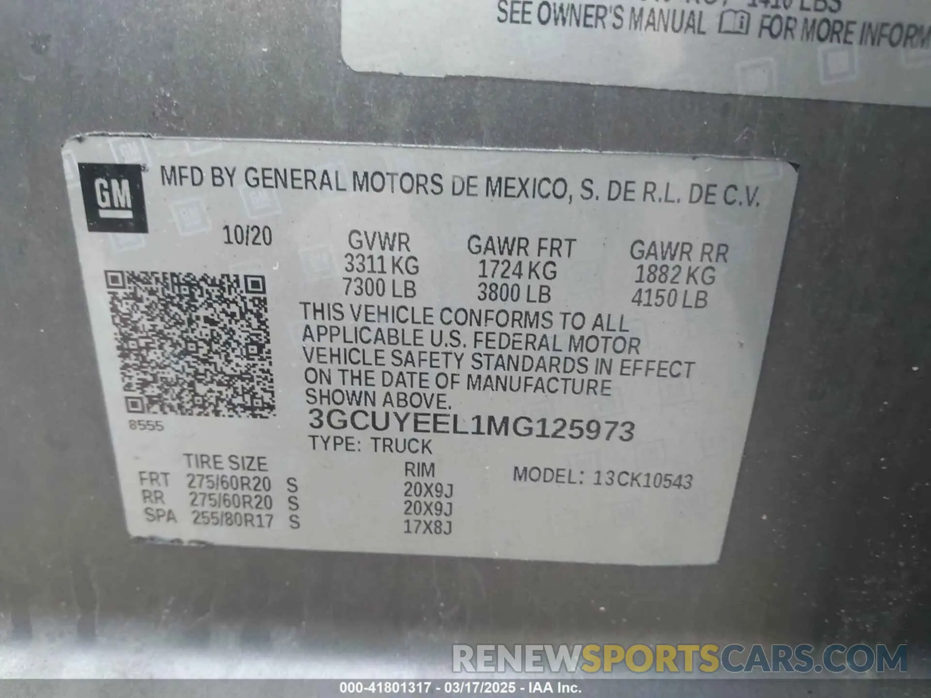 9 Photograph of a damaged car 3GCUYEEL1MG125973 CHEVROLET SILVERADO 1500 2021