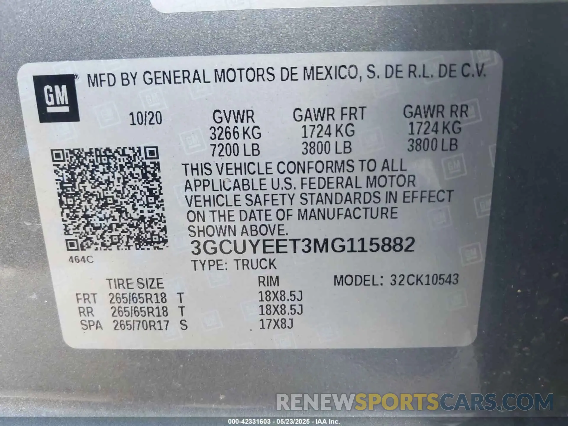 9 Photograph of a damaged car 3GCUYEET3MG115882 CHEVROLET SILVERADO 1500 2021