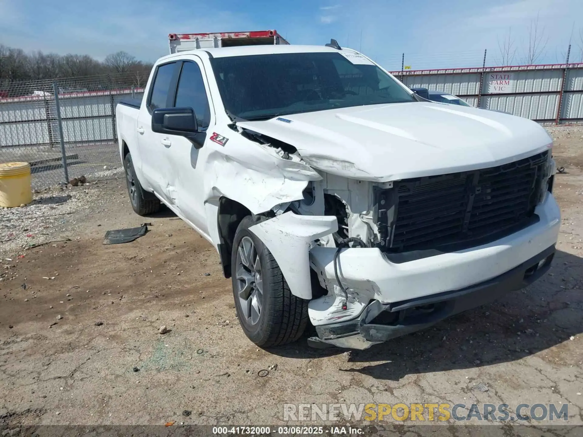 6 Photograph of a damaged car 3GCUYEET4MG243452 CHEVROLET SILVERADO 1500 2021