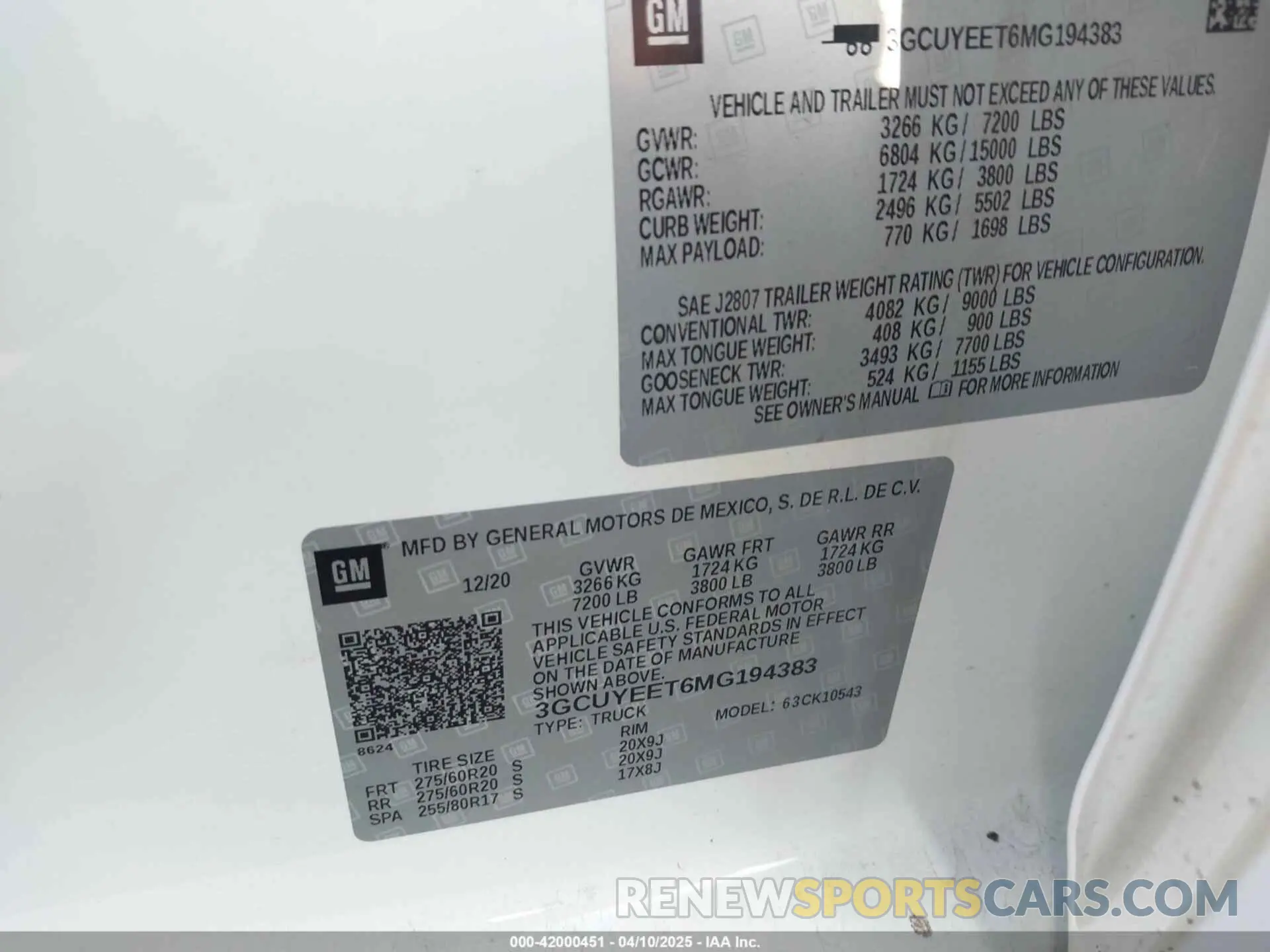 9 Photograph of a damaged car 3GCUYEET6MG194383 CHEVROLET SILVERADO 1500 2021