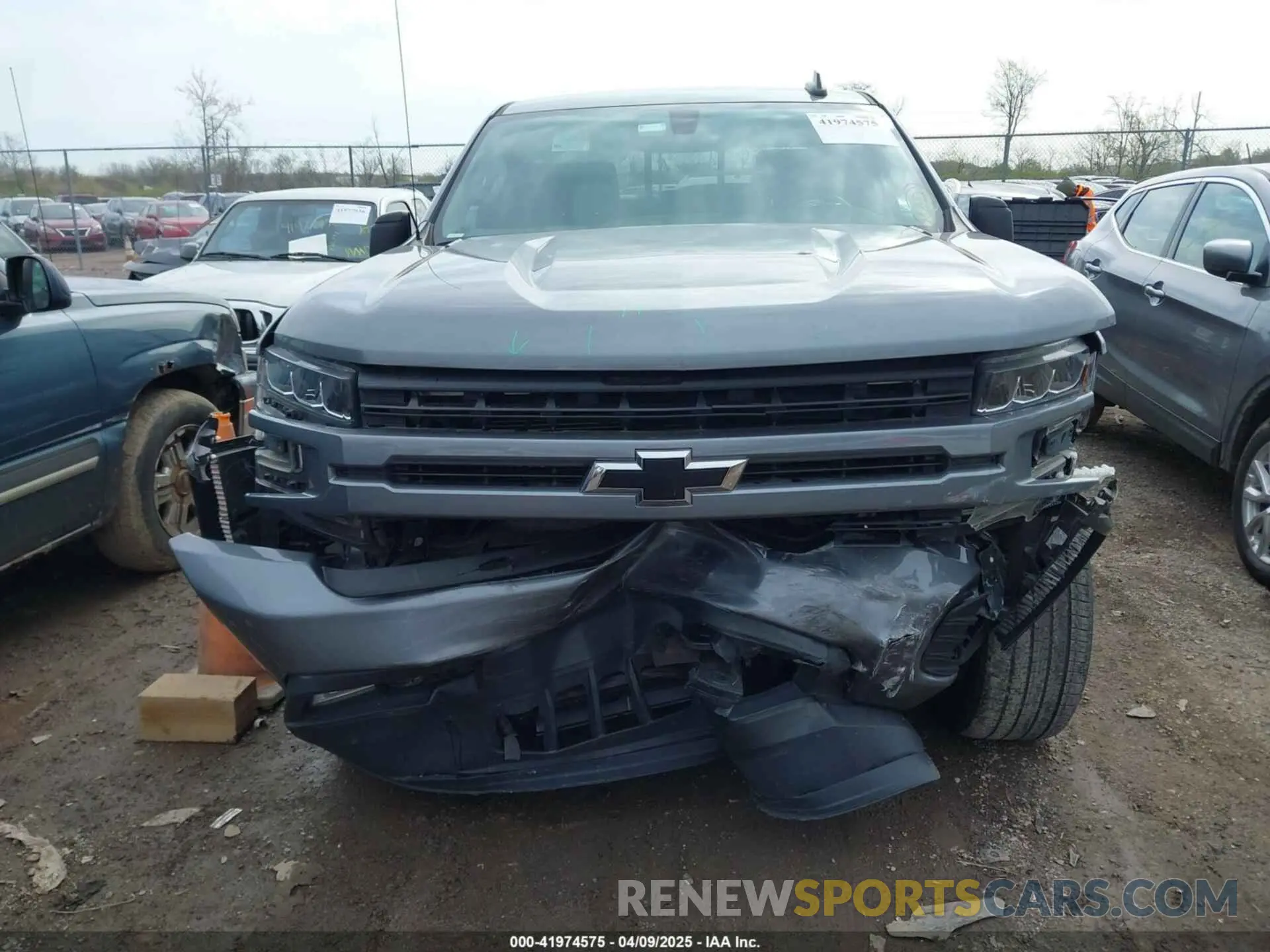 6 Photograph of a damaged car 3GCUYEET9MG373386 CHEVROLET SILVERADO 1500 2021