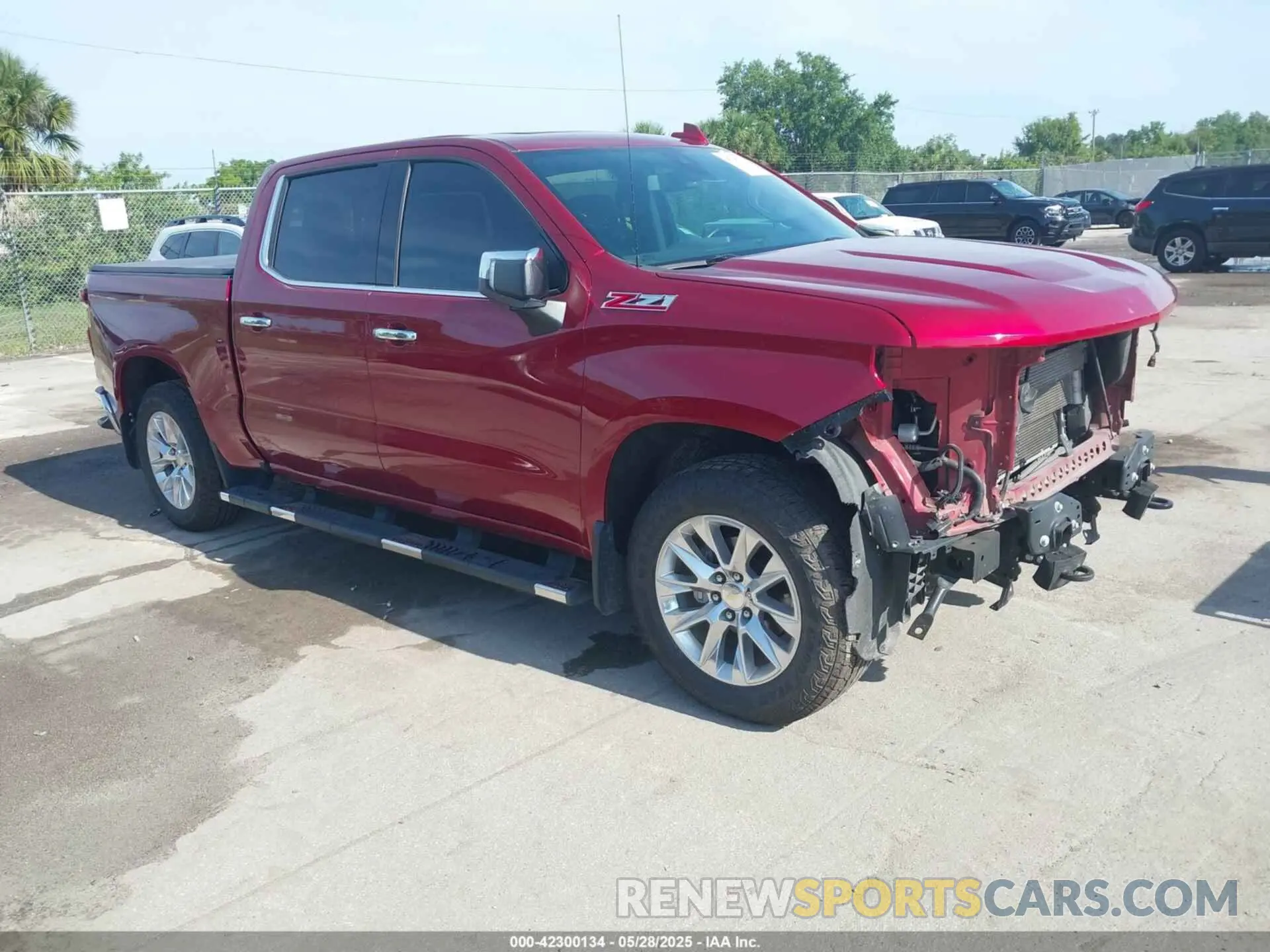 1 Photograph of a damaged car 3GCUYGED5MG222646 CHEVROLET SILVERADO 1500 2021