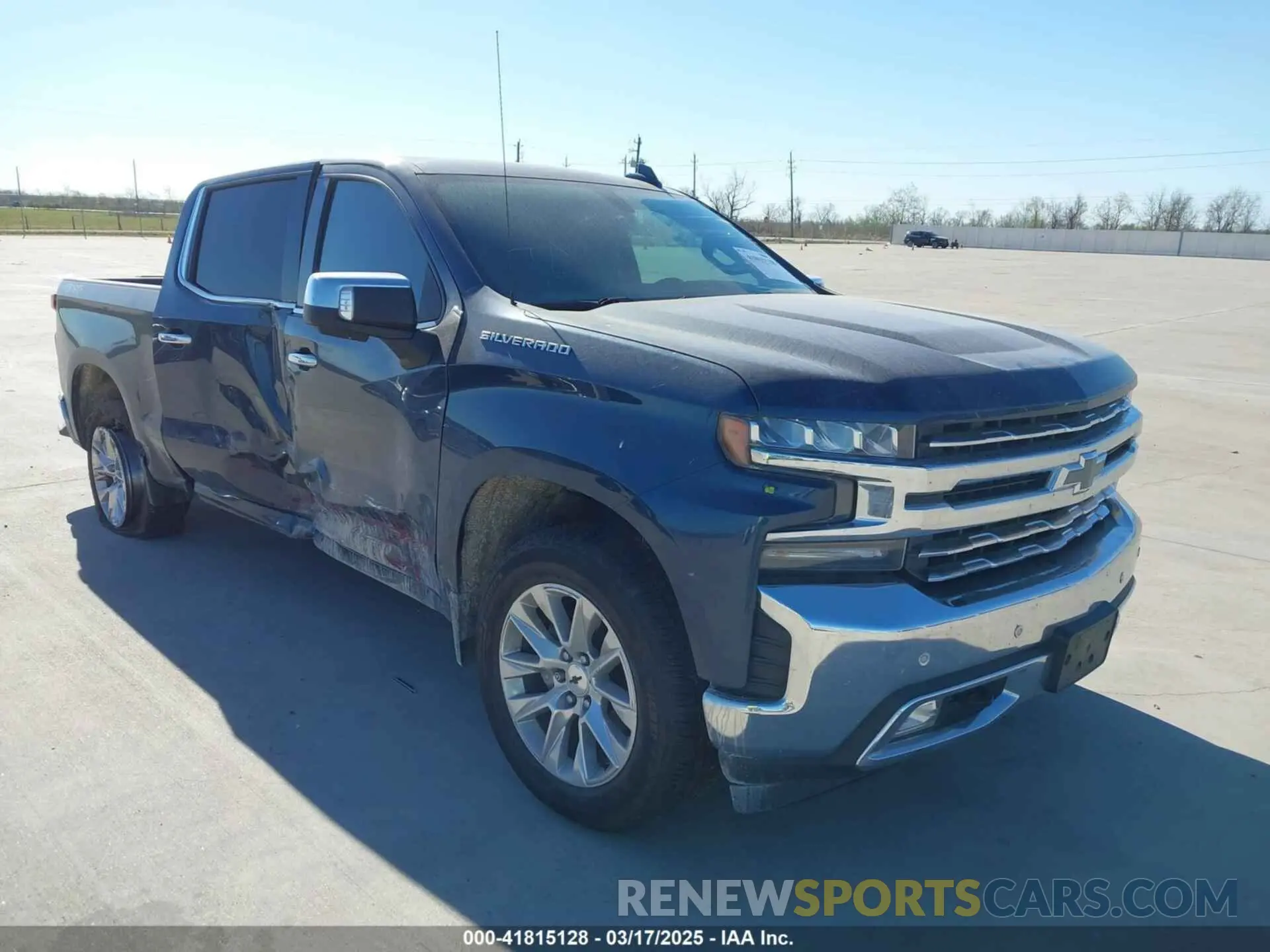 1 Photograph of a damaged car 3GCUYGED5MG230486 CHEVROLET SILVERADO 1500 2021