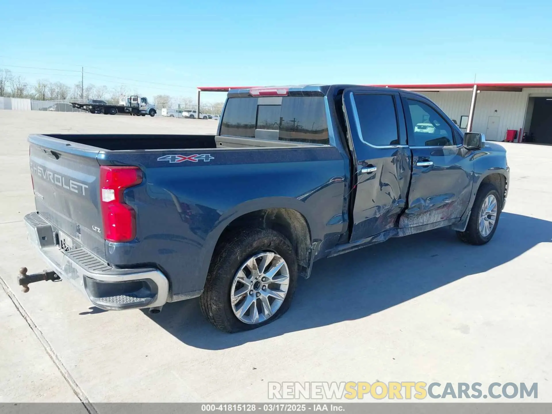 4 Photograph of a damaged car 3GCUYGED5MG230486 CHEVROLET SILVERADO 1500 2021