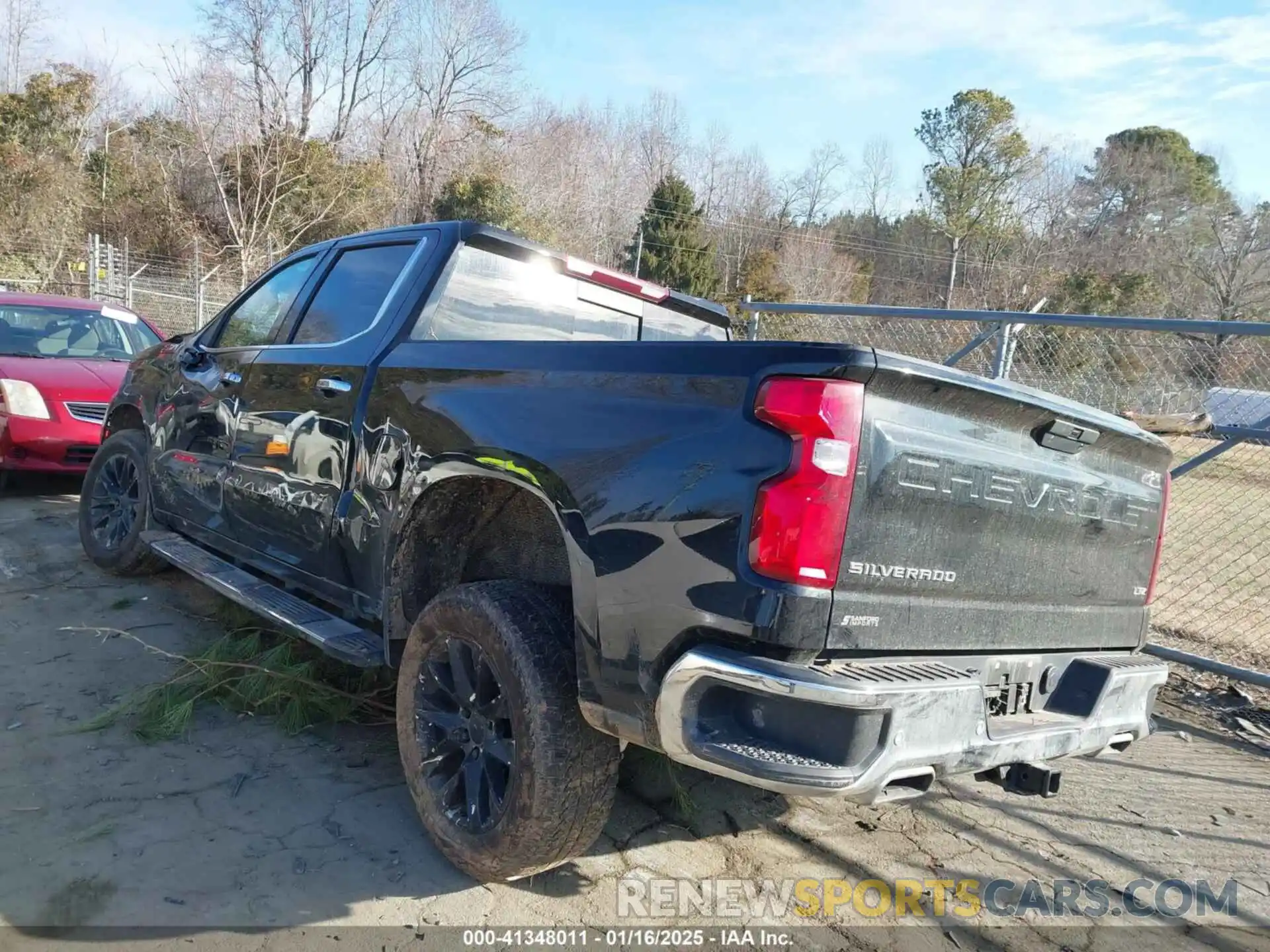 3 Photograph of a damaged car 3GCUYGED7MG223894 CHEVROLET SILVERADO 1500 2021