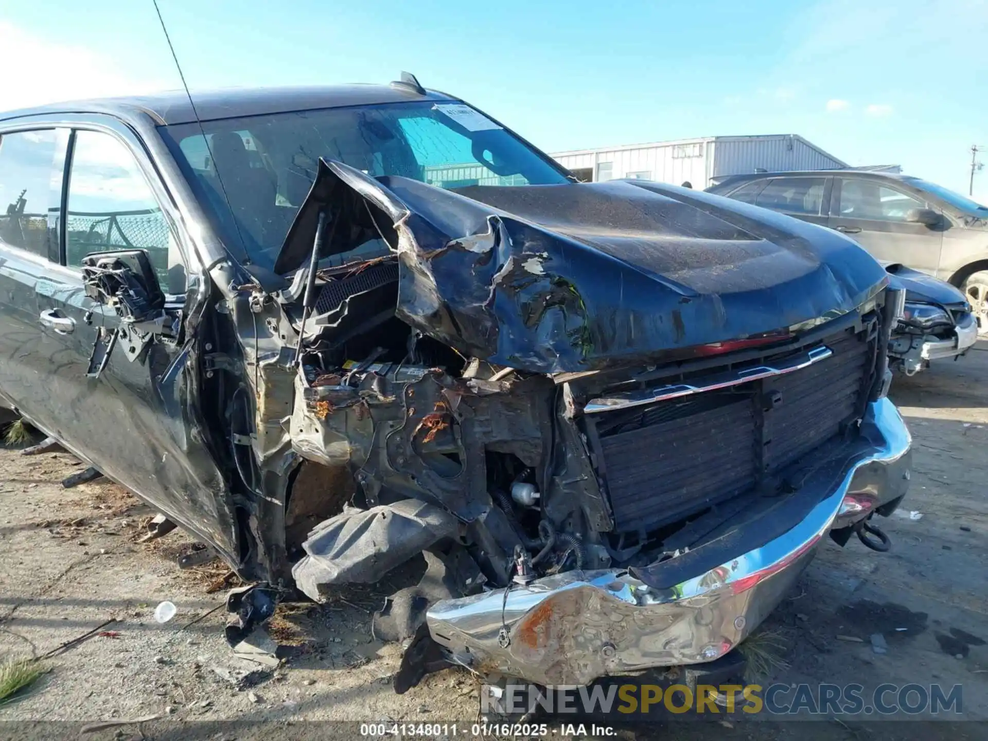 6 Photograph of a damaged car 3GCUYGED7MG223894 CHEVROLET SILVERADO 1500 2021