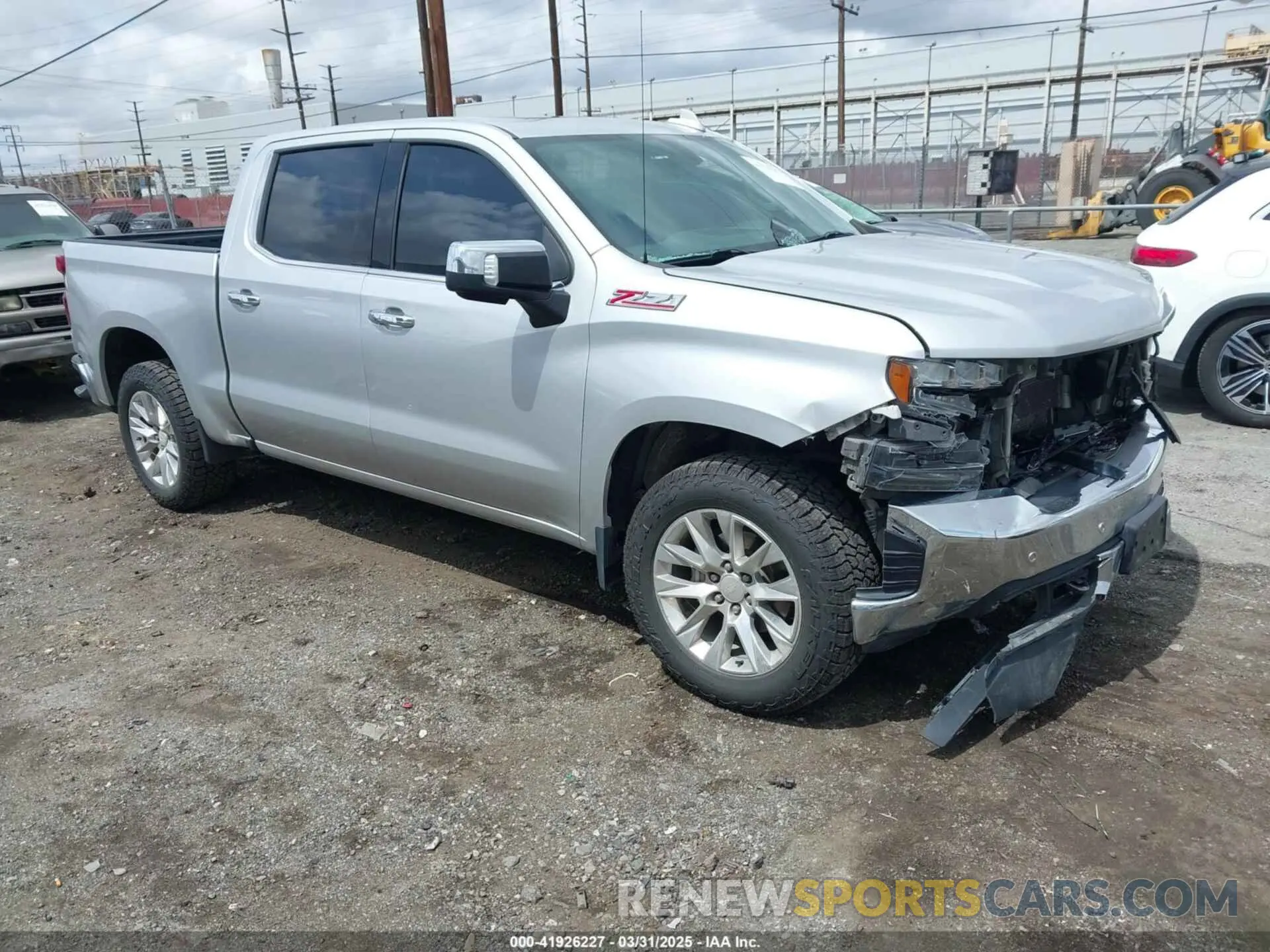 1 Photograph of a damaged car 3GCUYGED9MG446325 CHEVROLET SILVERADO 1500 2021