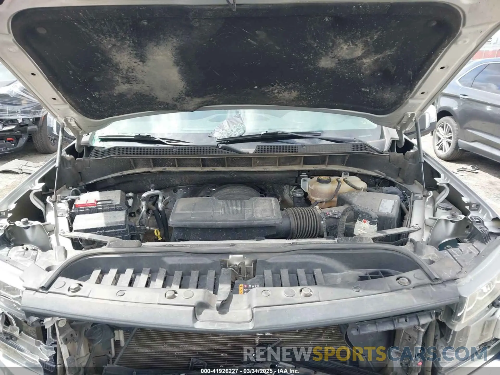 10 Photograph of a damaged car 3GCUYGED9MG446325 CHEVROLET SILVERADO 1500 2021