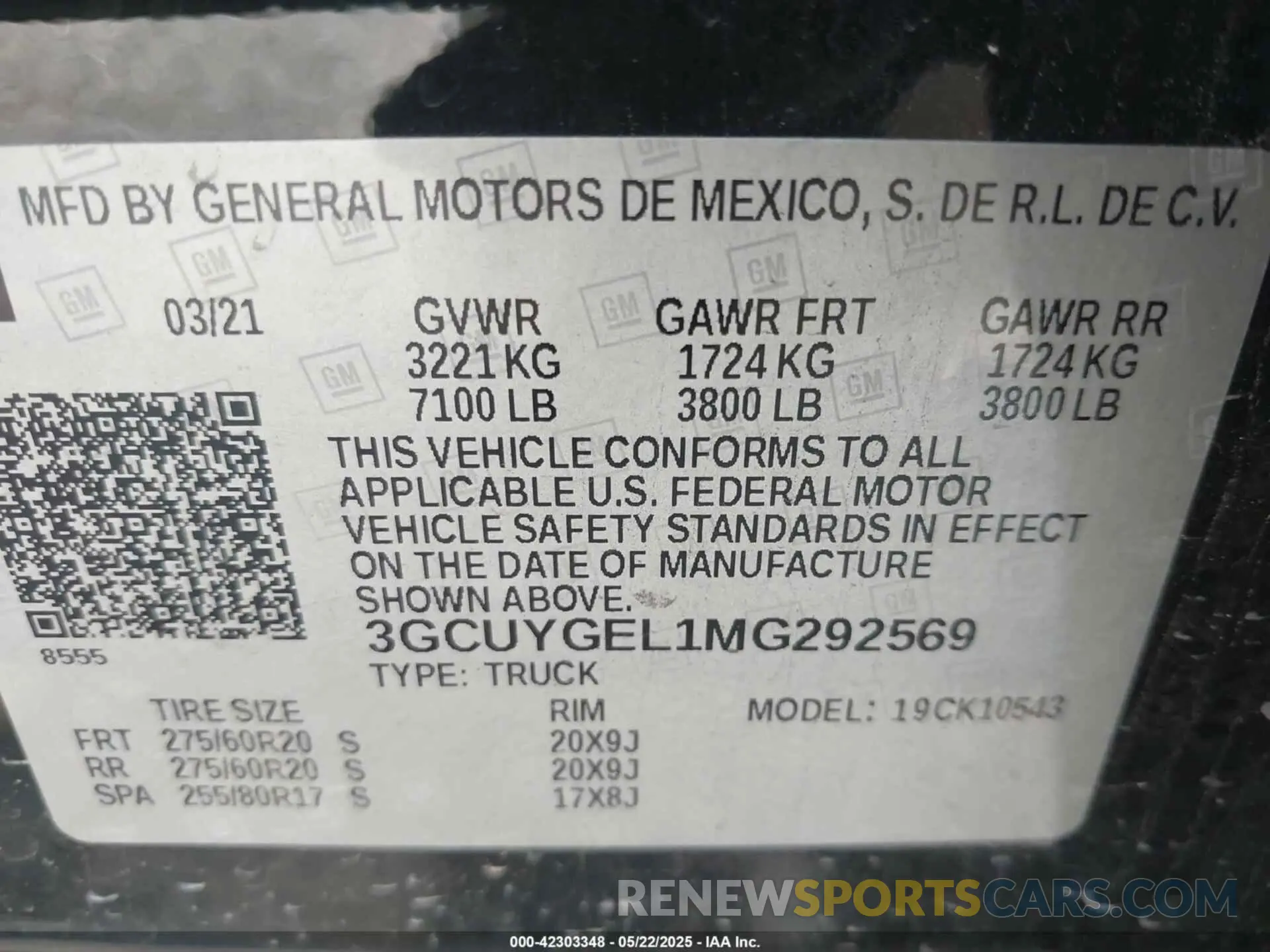 9 Photograph of a damaged car 3GCUYGEL1MG292569 CHEVROLET SILVERADO 1500 2021