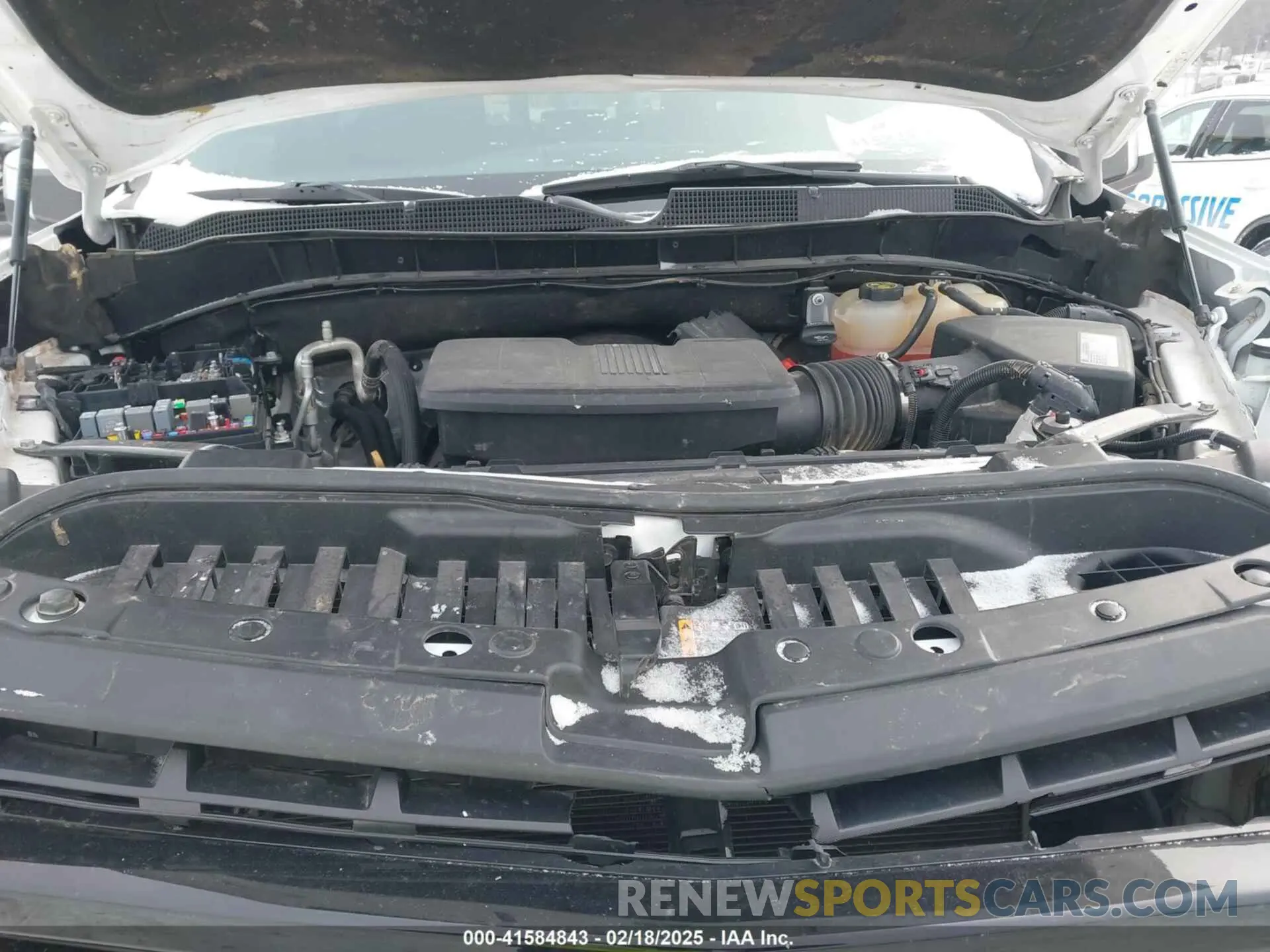 10 Photograph of a damaged car 3GCUYGEL3MG135254 CHEVROLET SILVERADO 1500 2021