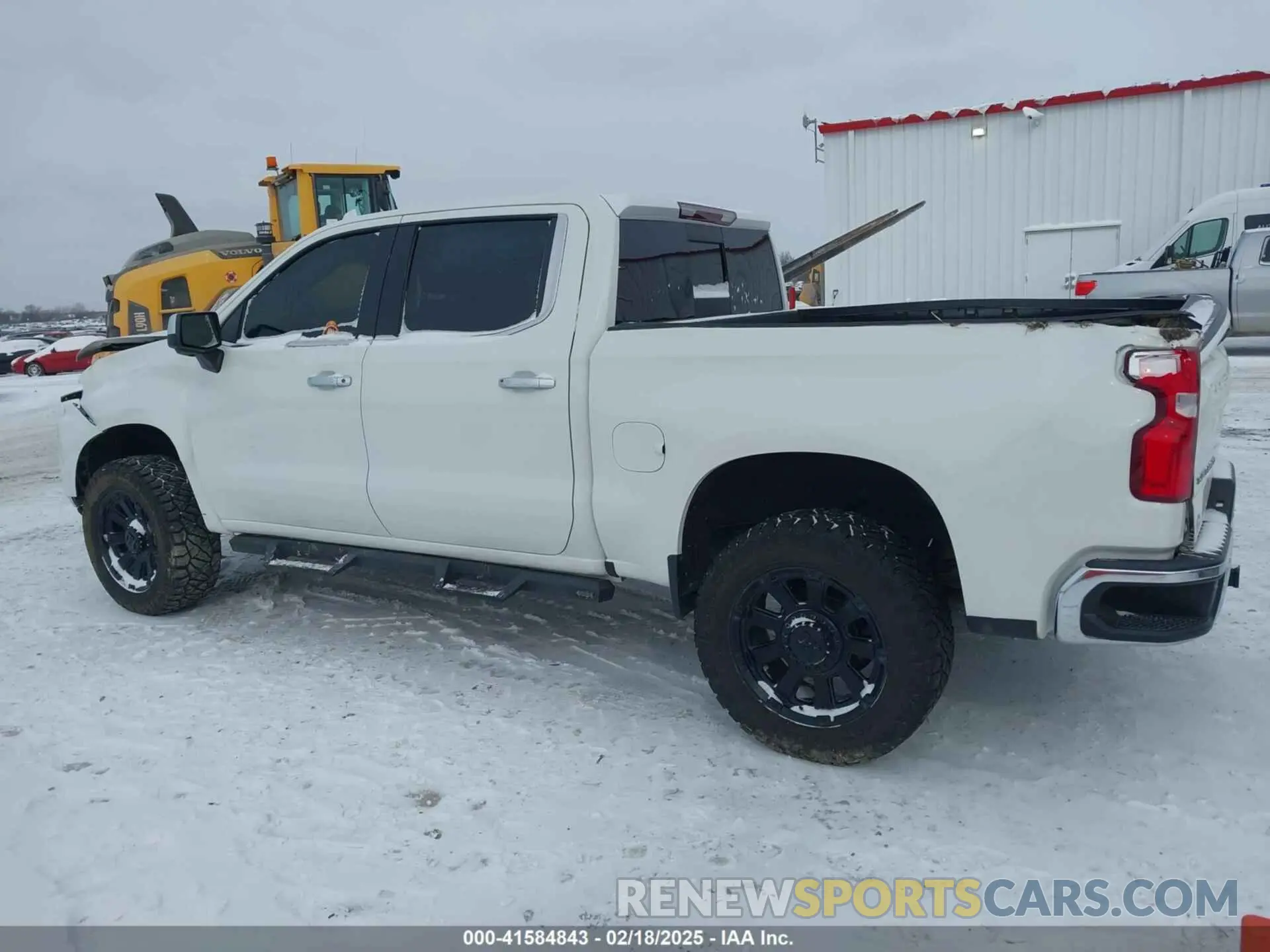 14 Photograph of a damaged car 3GCUYGEL3MG135254 CHEVROLET SILVERADO 1500 2021