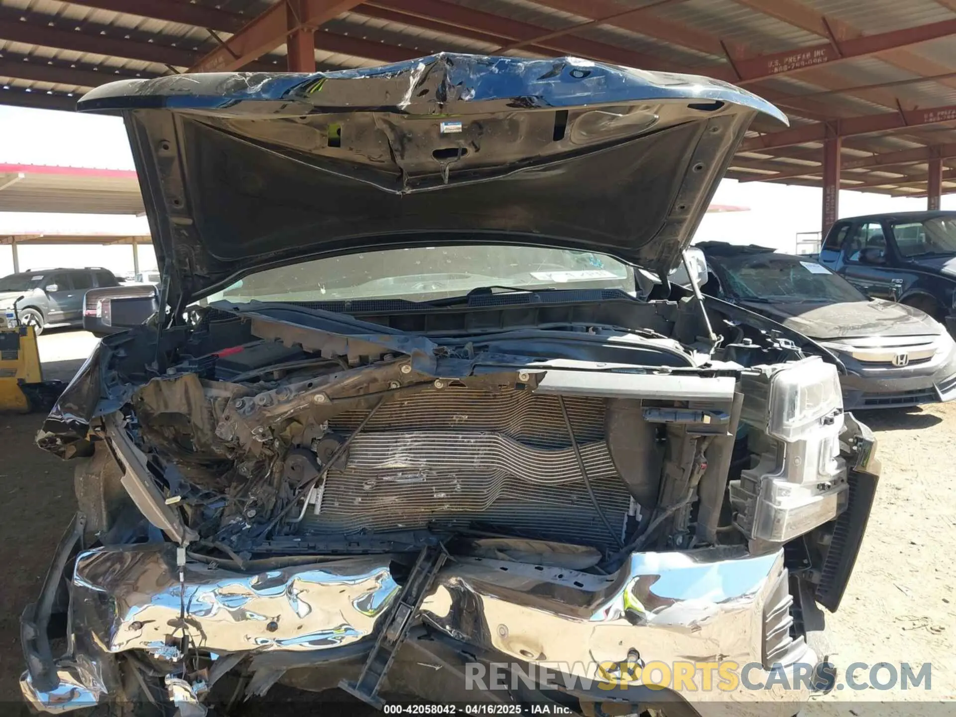 6 Photograph of a damaged car 3GCUYGEL4MG385408 CHEVROLET SILVERADO 1500 2021