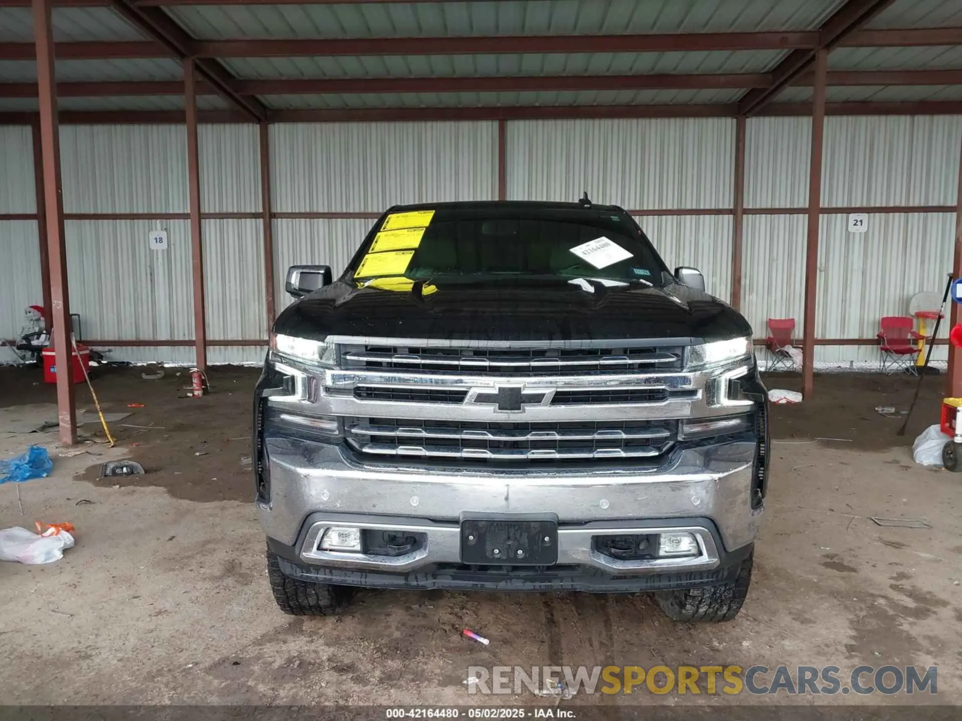 12 Photograph of a damaged car 3GCUYGET2MG143300 CHEVROLET SILVERADO 1500 2021