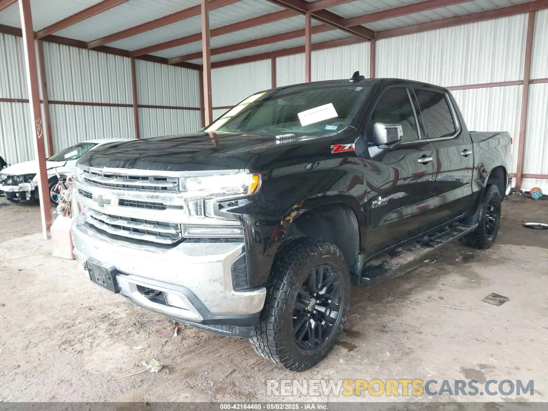 2 Photograph of a damaged car 3GCUYGET2MG143300 CHEVROLET SILVERADO 1500 2021