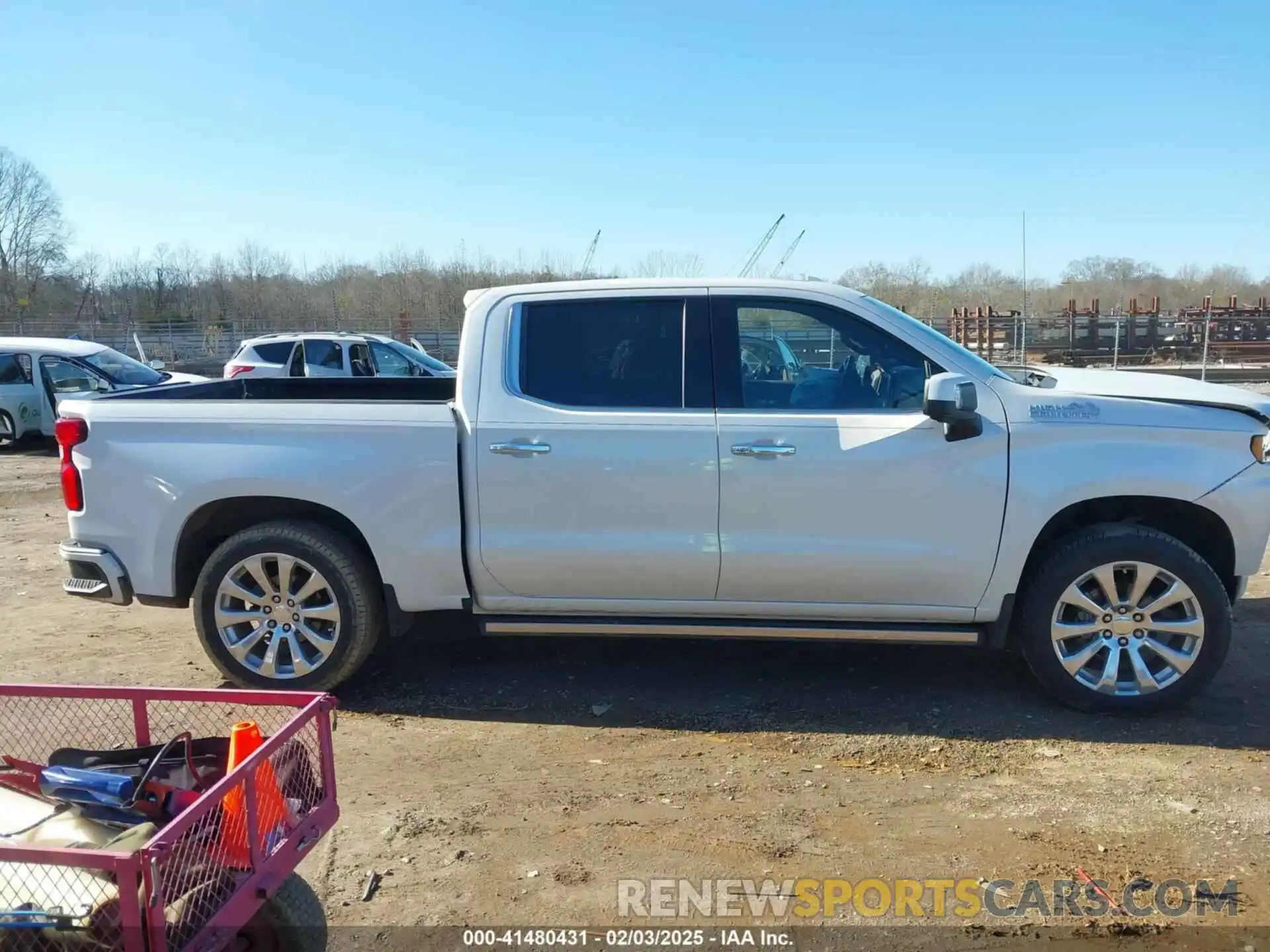 13 Photograph of a damaged car 3GCUYHEL6MG175043 CHEVROLET SILVERADO 1500 2021