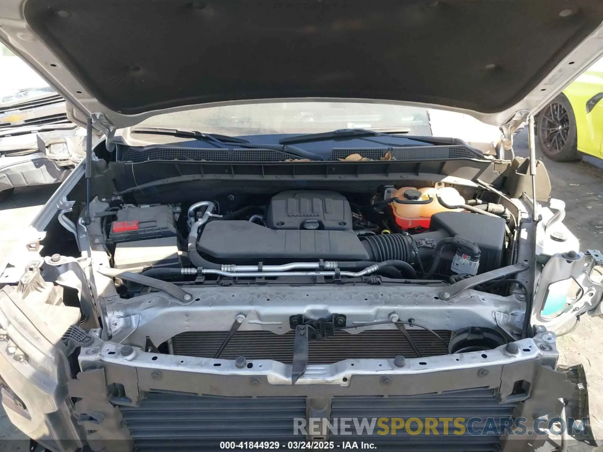 10 Photograph of a damaged car 1GCPABEK5NZ509697 CHEVROLET SILVERADO 1500 2022