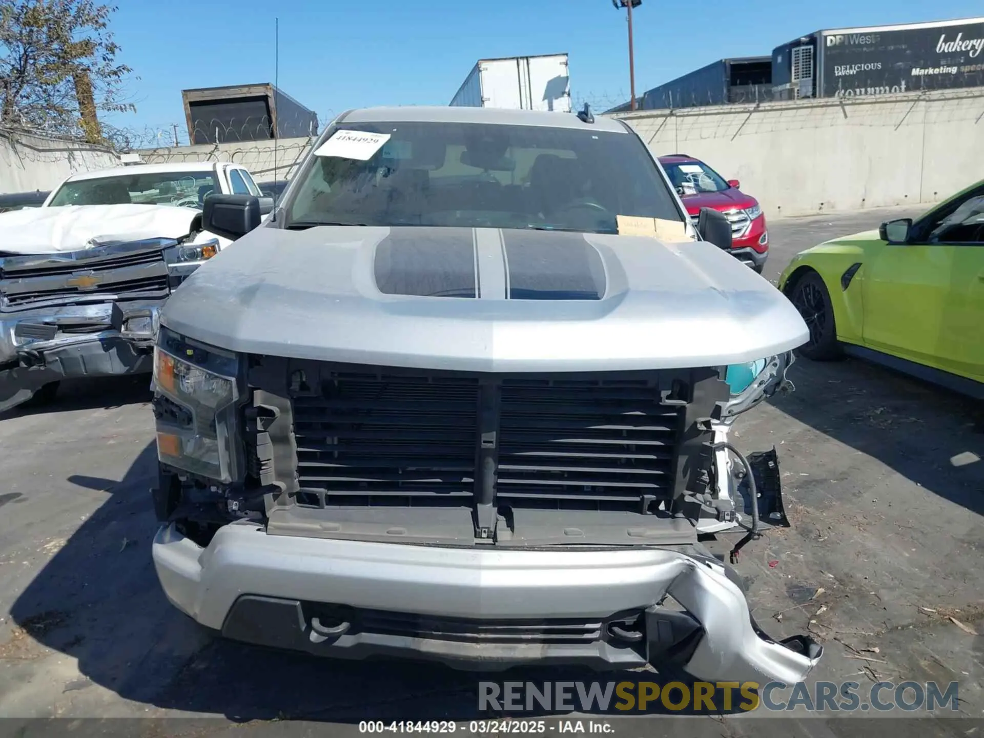 13 Photograph of a damaged car 1GCPABEK5NZ509697 CHEVROLET SILVERADO 1500 2022