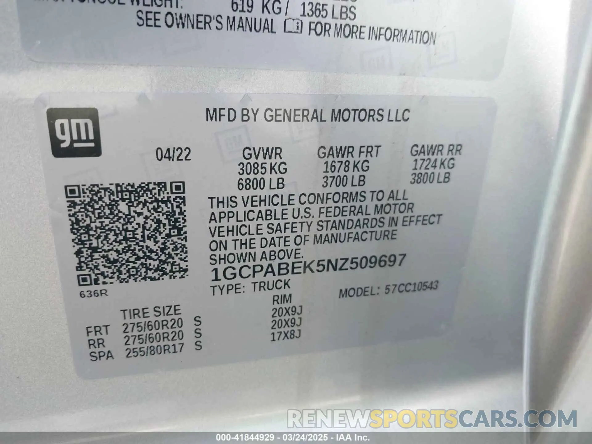 9 Photograph of a damaged car 1GCPABEK5NZ509697 CHEVROLET SILVERADO 1500 2022