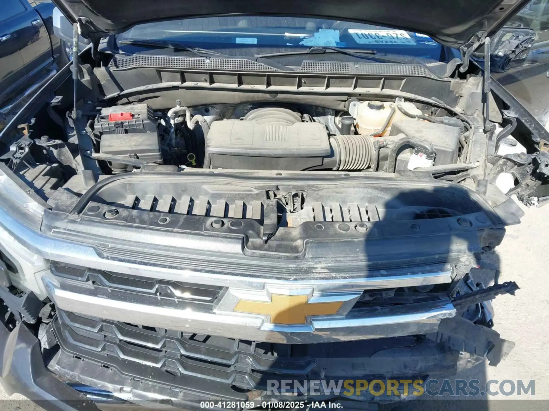 10 Photograph of a damaged car 1GCPACED7NZ618721 CHEVROLET SILVERADO 1500 2022