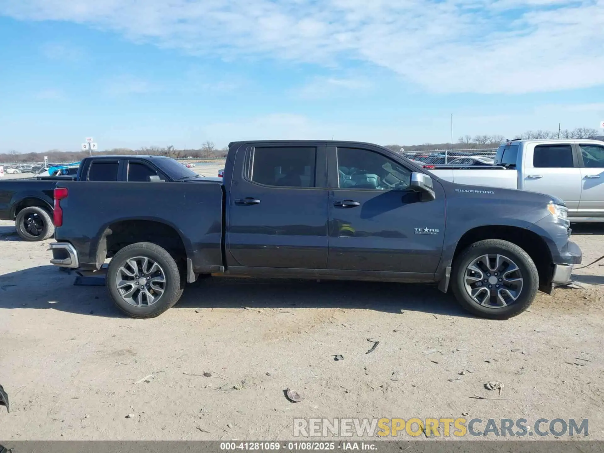 13 Photograph of a damaged car 1GCPACED7NZ618721 CHEVROLET SILVERADO 1500 2022