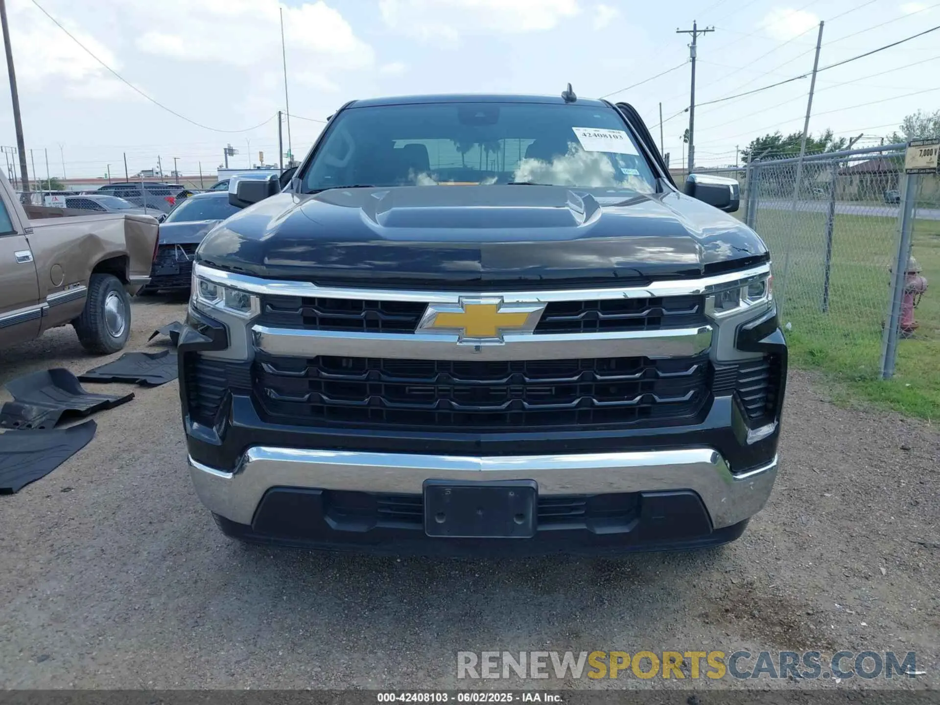 12 Photograph of a damaged car 1GCPACEK2NZ621623 CHEVROLET SILVERADO 1500 2022