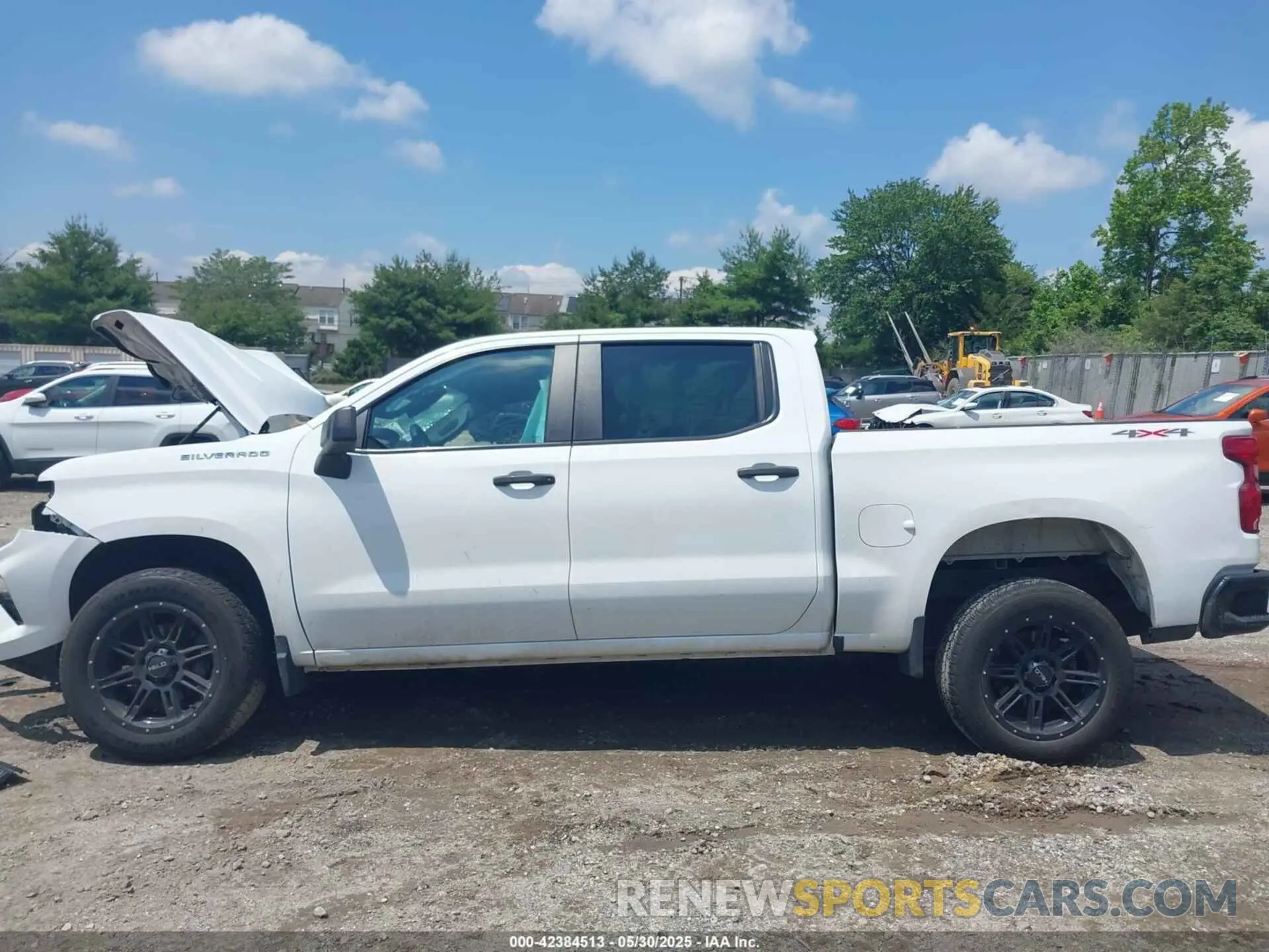 14 Photograph of a damaged car 1GCPDAEK1NZ581577 CHEVROLET SILVERADO 1500 2022