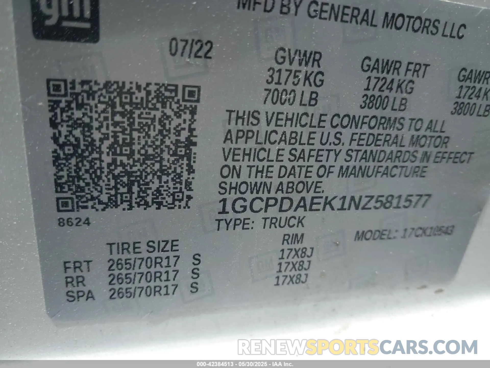 9 Photograph of a damaged car 1GCPDAEK1NZ581577 CHEVROLET SILVERADO 1500 2022