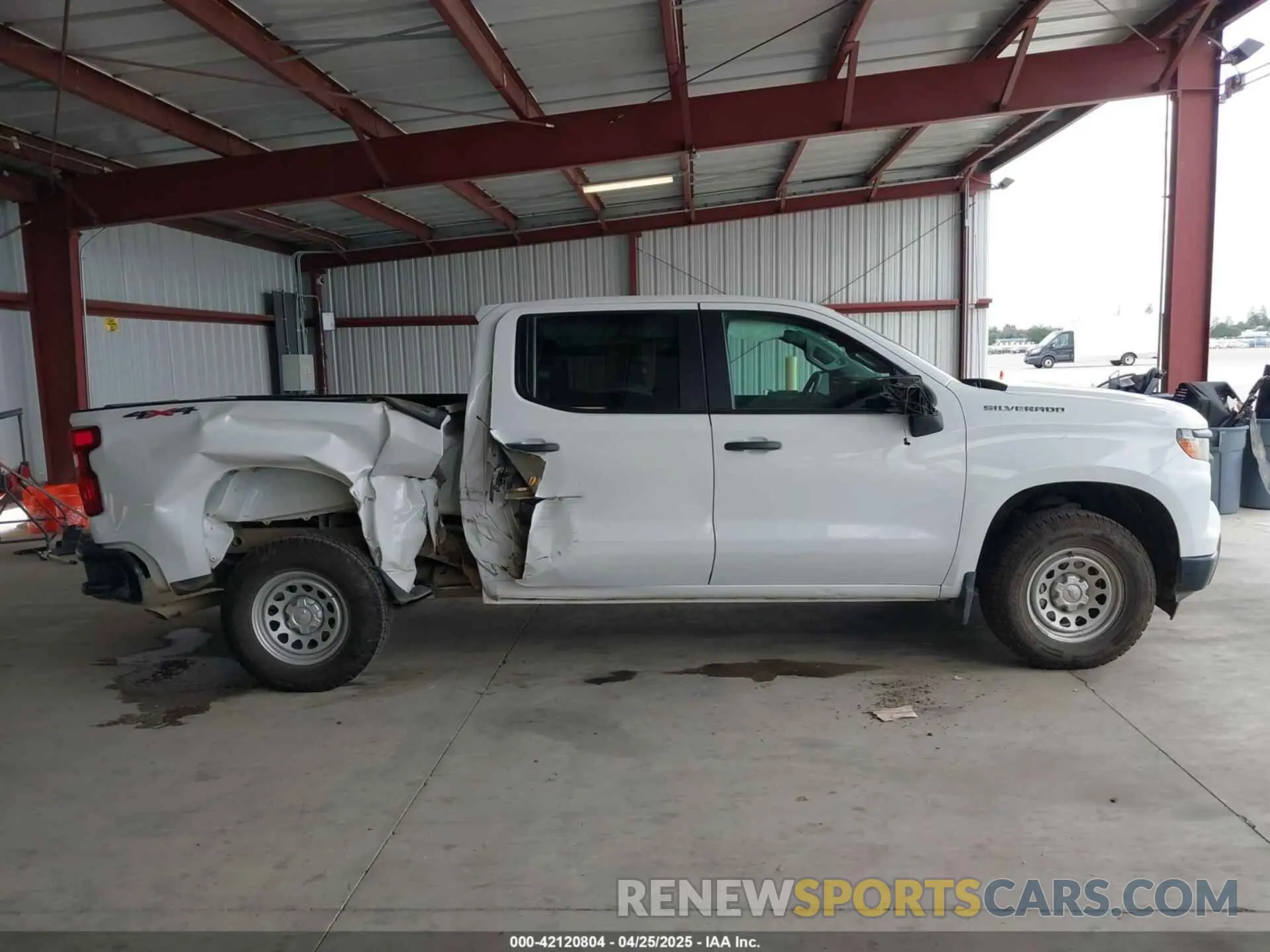 13 Photograph of a damaged car 1GCPDAEK9NZ600778 CHEVROLET SILVERADO 1500 2022