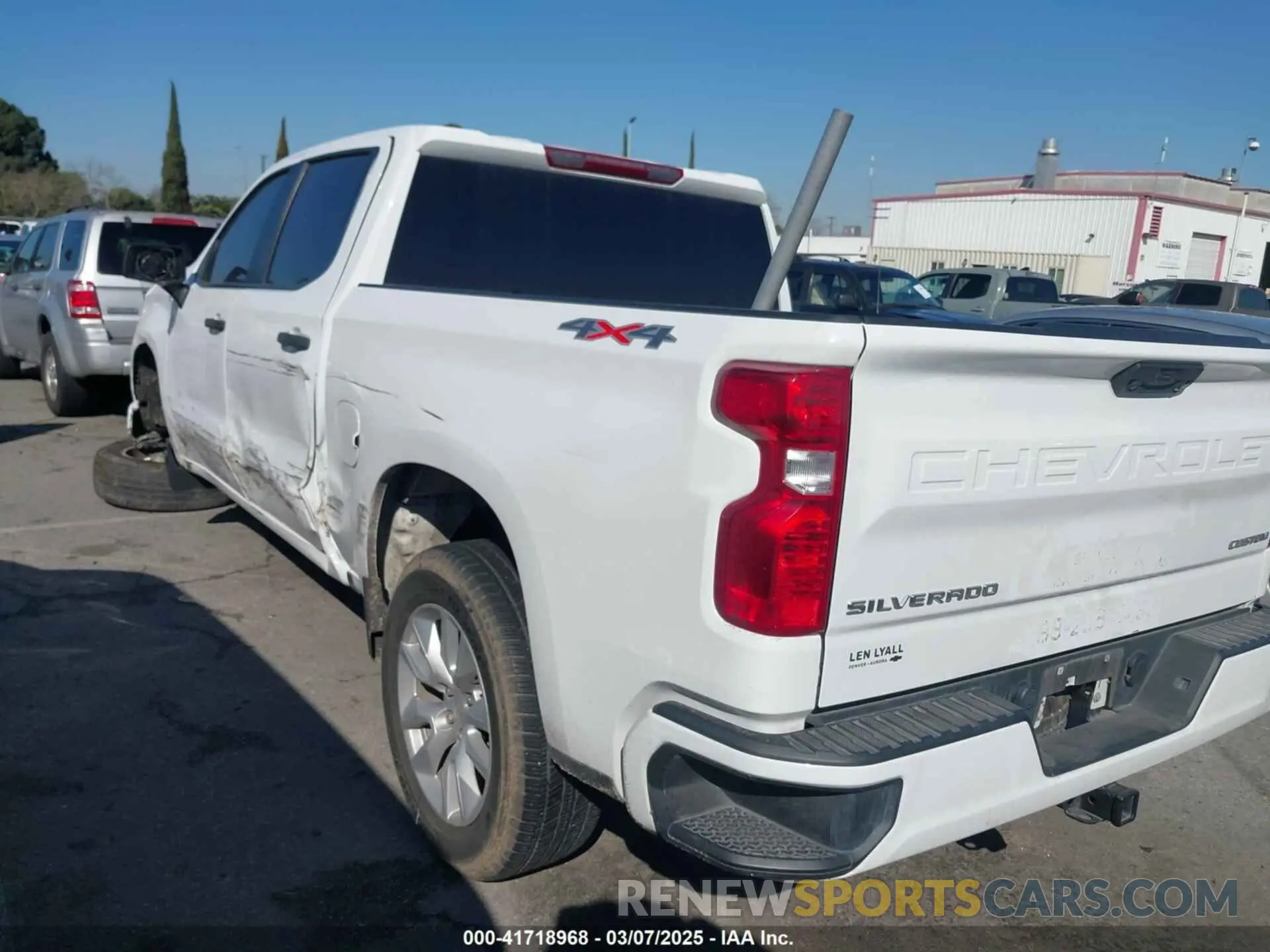 14 Photograph of a damaged car 1GCPDBEK2NZ627732 CHEVROLET SILVERADO 1500 2022