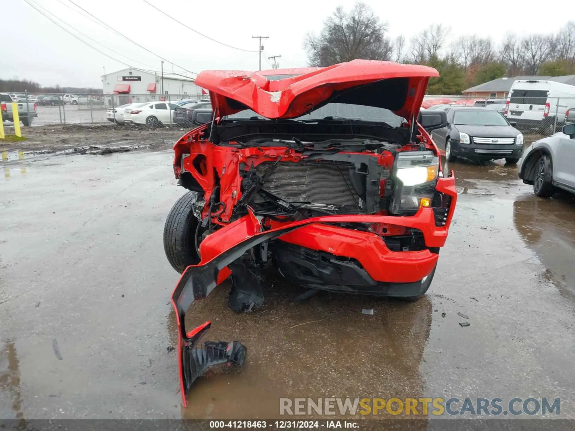 11 Photograph of a damaged car 1GCPDBEK2NZ638973 CHEVROLET SILVERADO 1500 2022