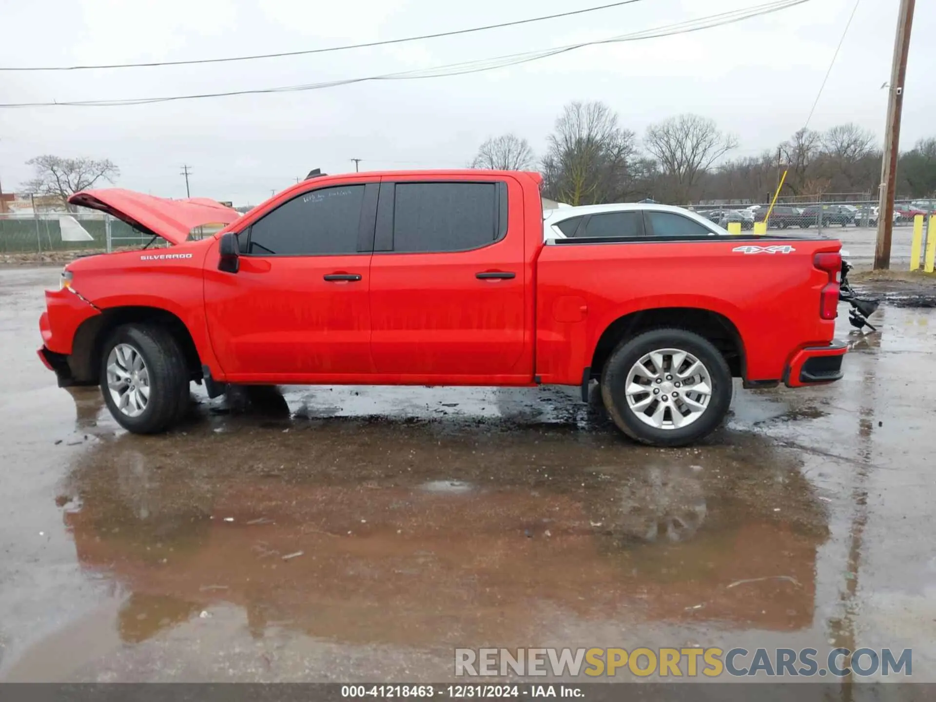 13 Photograph of a damaged car 1GCPDBEK2NZ638973 CHEVROLET SILVERADO 1500 2022