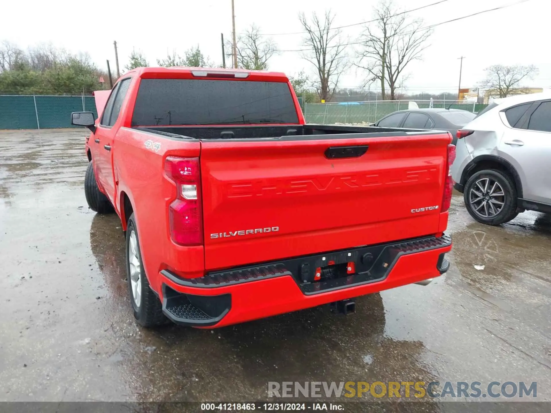 3 Photograph of a damaged car 1GCPDBEK2NZ638973 CHEVROLET SILVERADO 1500 2022