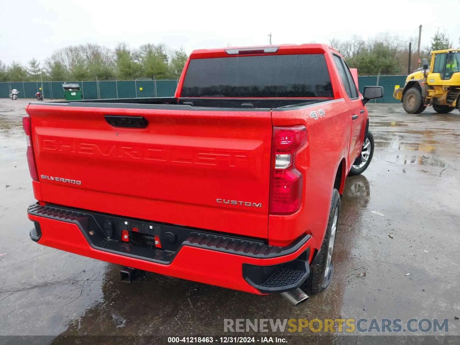 4 Photograph of a damaged car 1GCPDBEK2NZ638973 CHEVROLET SILVERADO 1500 2022