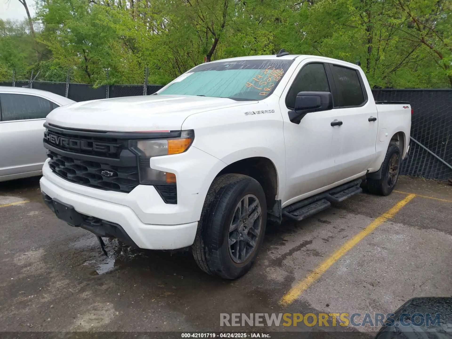2 Photograph of a damaged car 1GCPDBEK3NZ610647 CHEVROLET SILVERADO 1500 2022