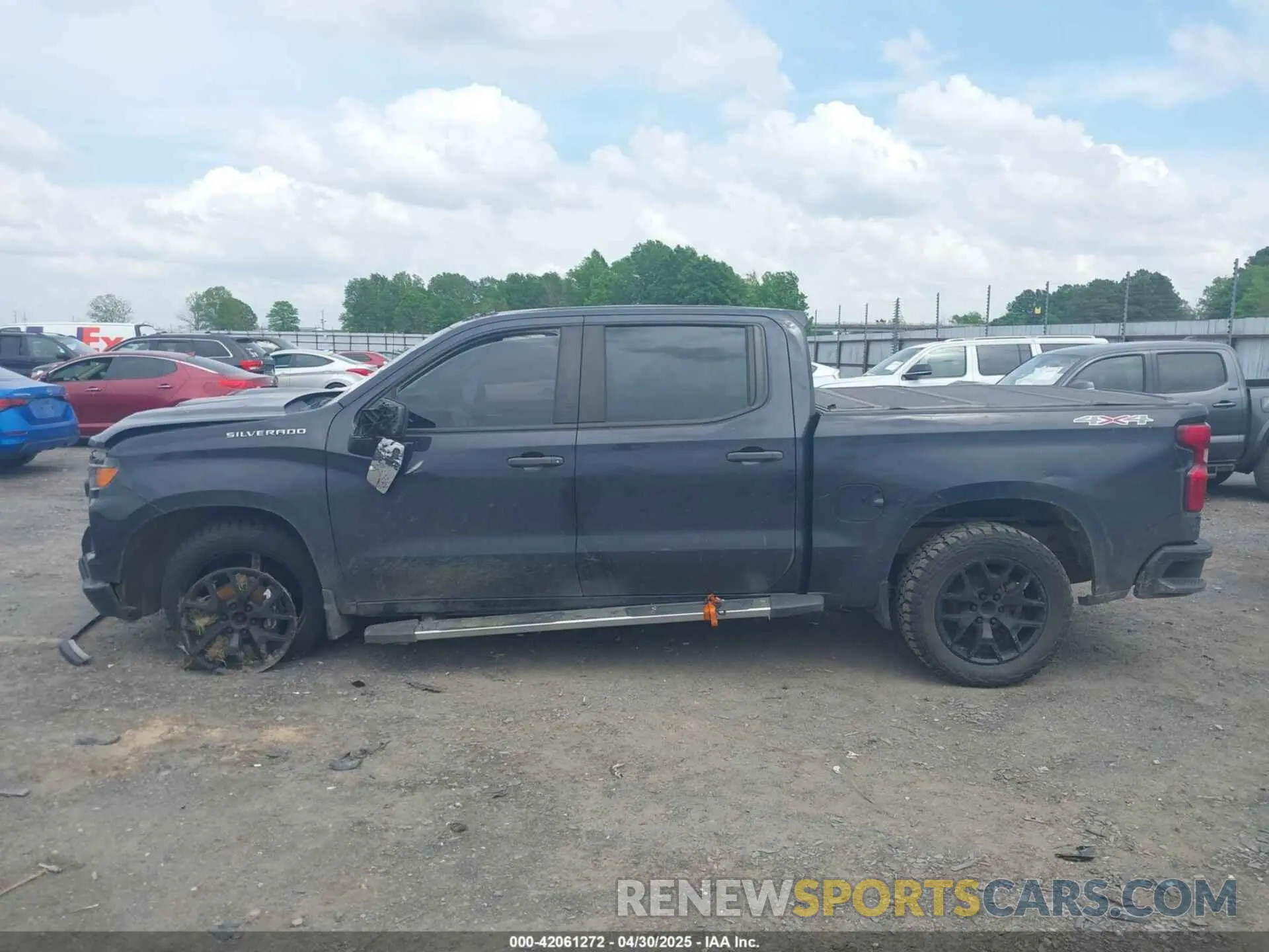 14 Photograph of a damaged car 1GCPDBEK4NZ633600 CHEVROLET SILVERADO 1500 2022