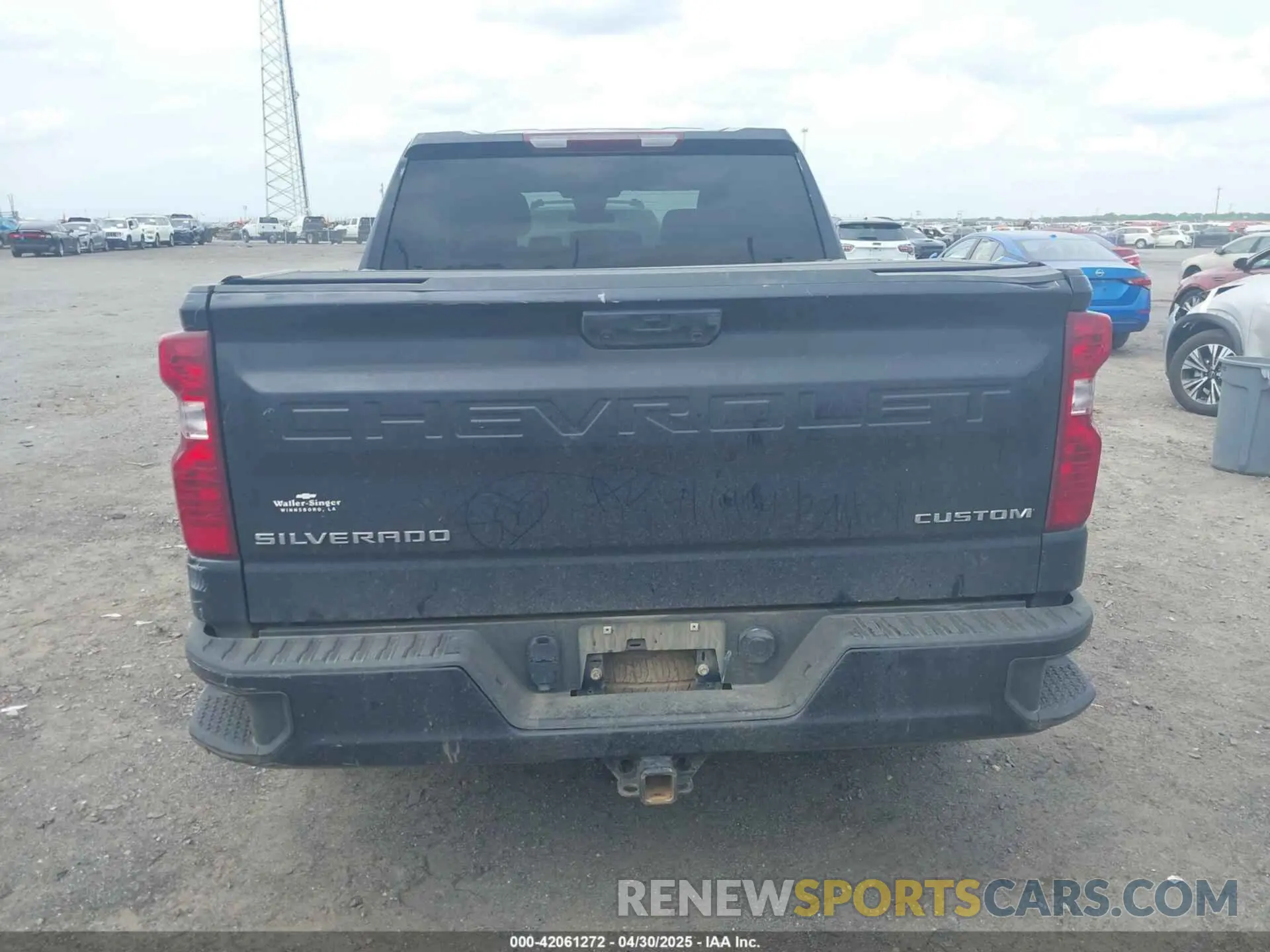 16 Photograph of a damaged car 1GCPDBEK4NZ633600 CHEVROLET SILVERADO 1500 2022