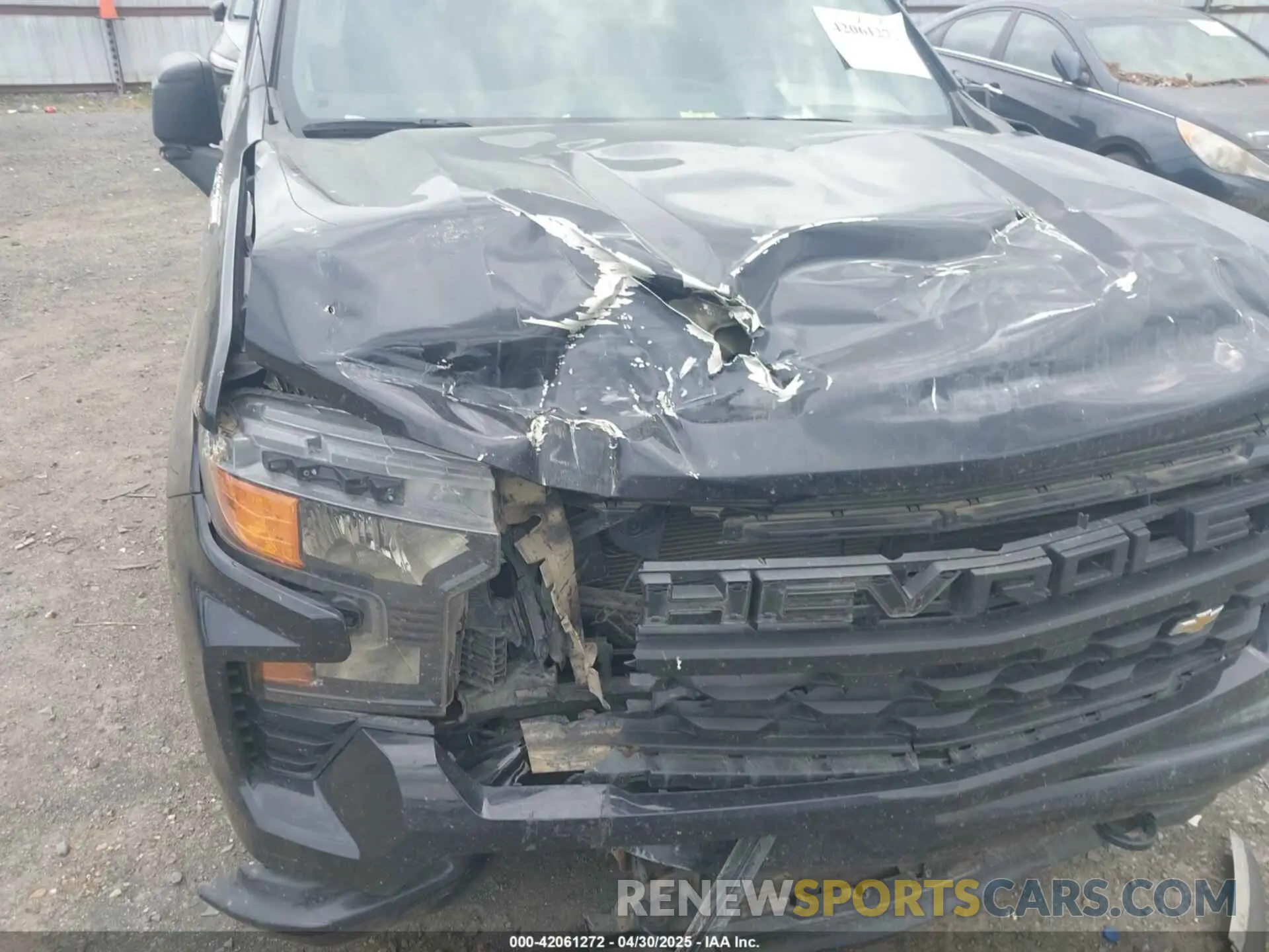 17 Photograph of a damaged car 1GCPDBEK4NZ633600 CHEVROLET SILVERADO 1500 2022