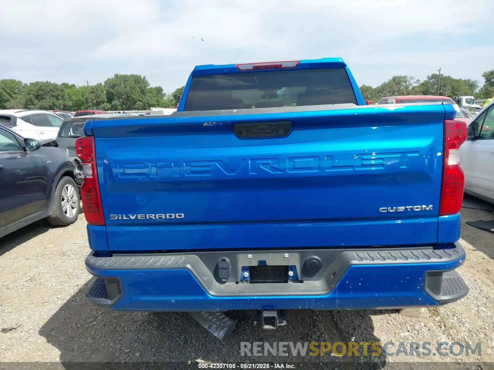 16 Photograph of a damaged car 1GCPDBEK9NZ631079 CHEVROLET SILVERADO 1500 2022