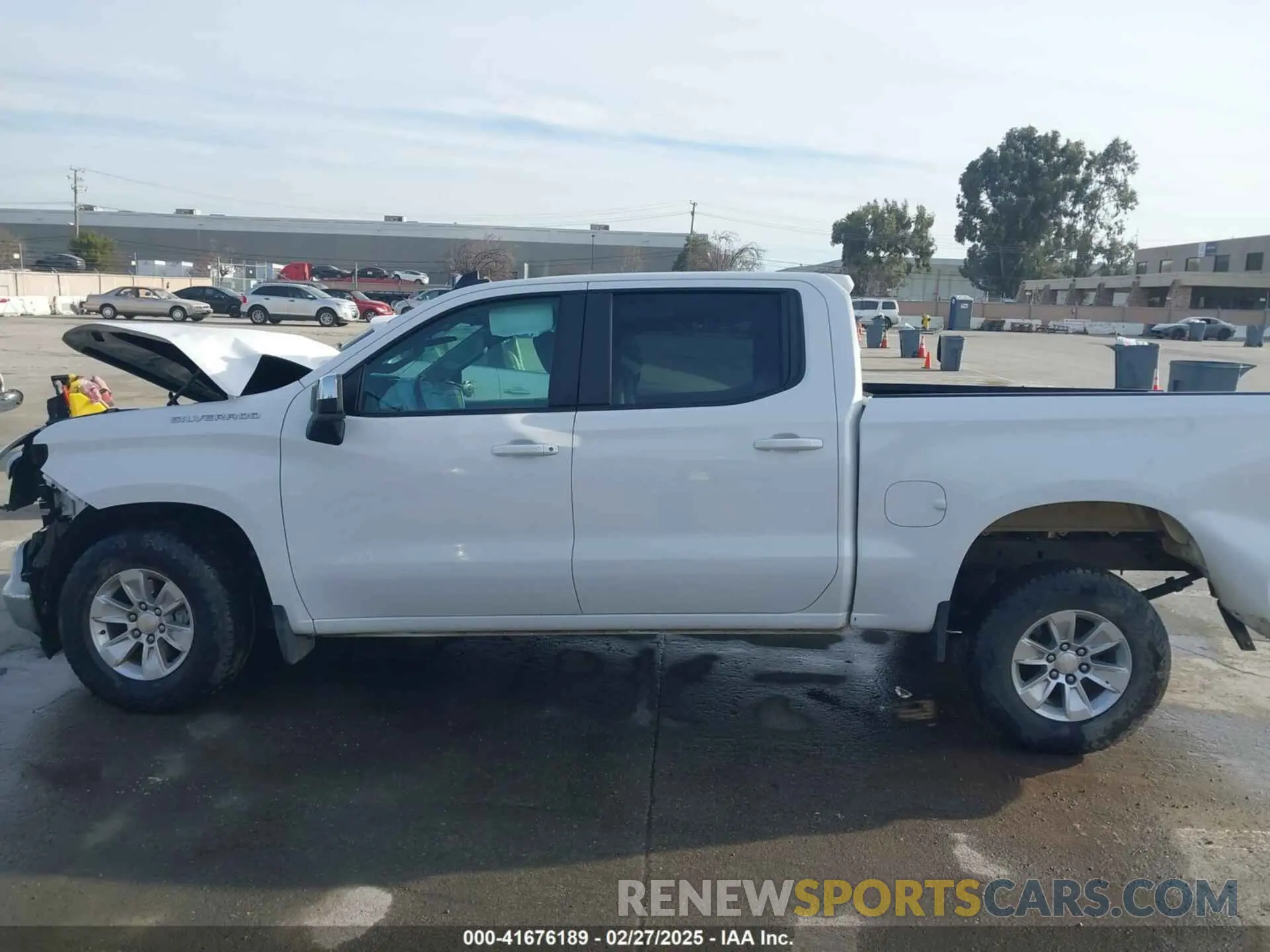 15 Photograph of a damaged car 1GCPDDEK5NZ503949 CHEVROLET SILVERADO 1500 2022