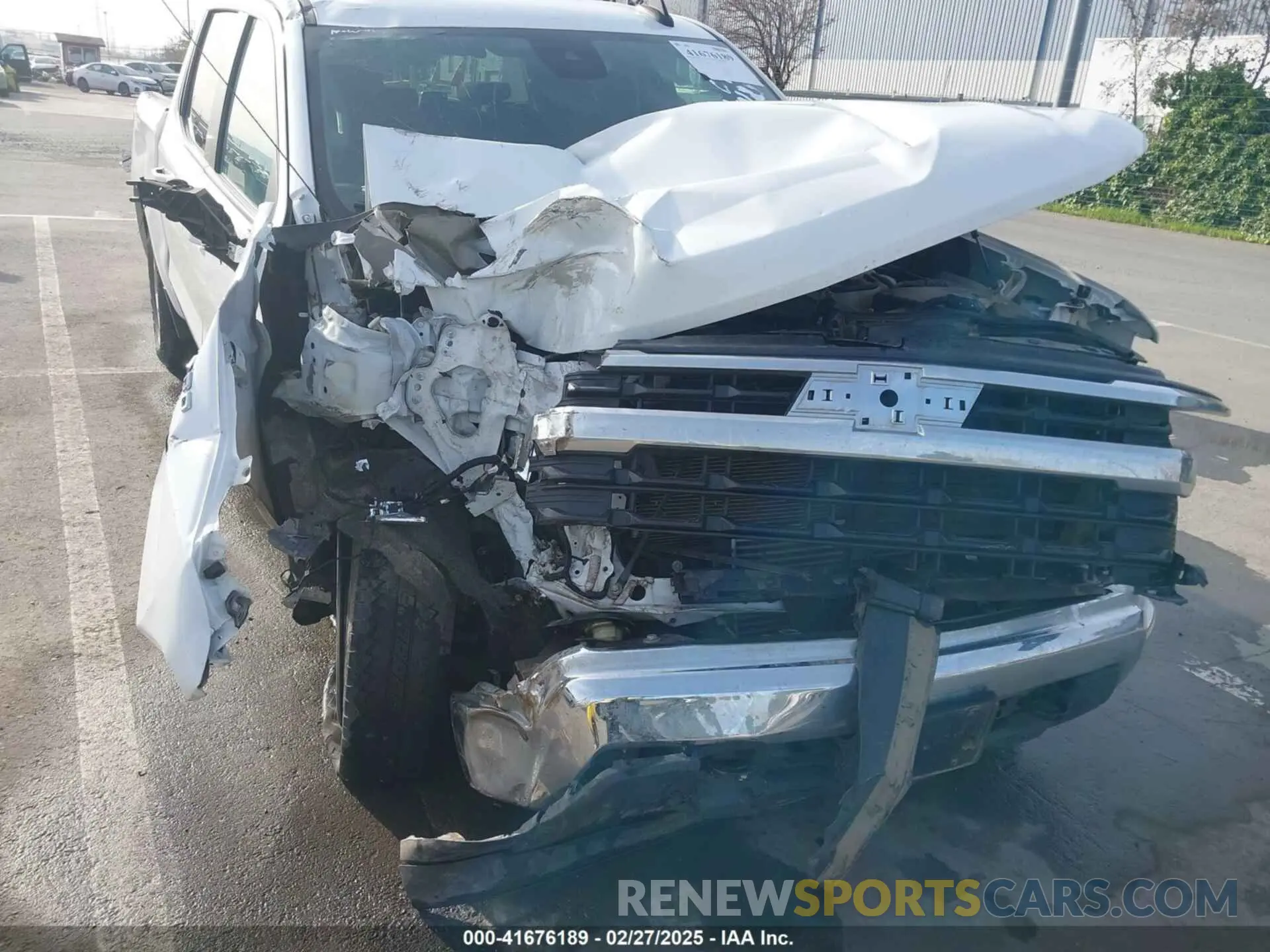 6 Photograph of a damaged car 1GCPDDEK5NZ503949 CHEVROLET SILVERADO 1500 2022