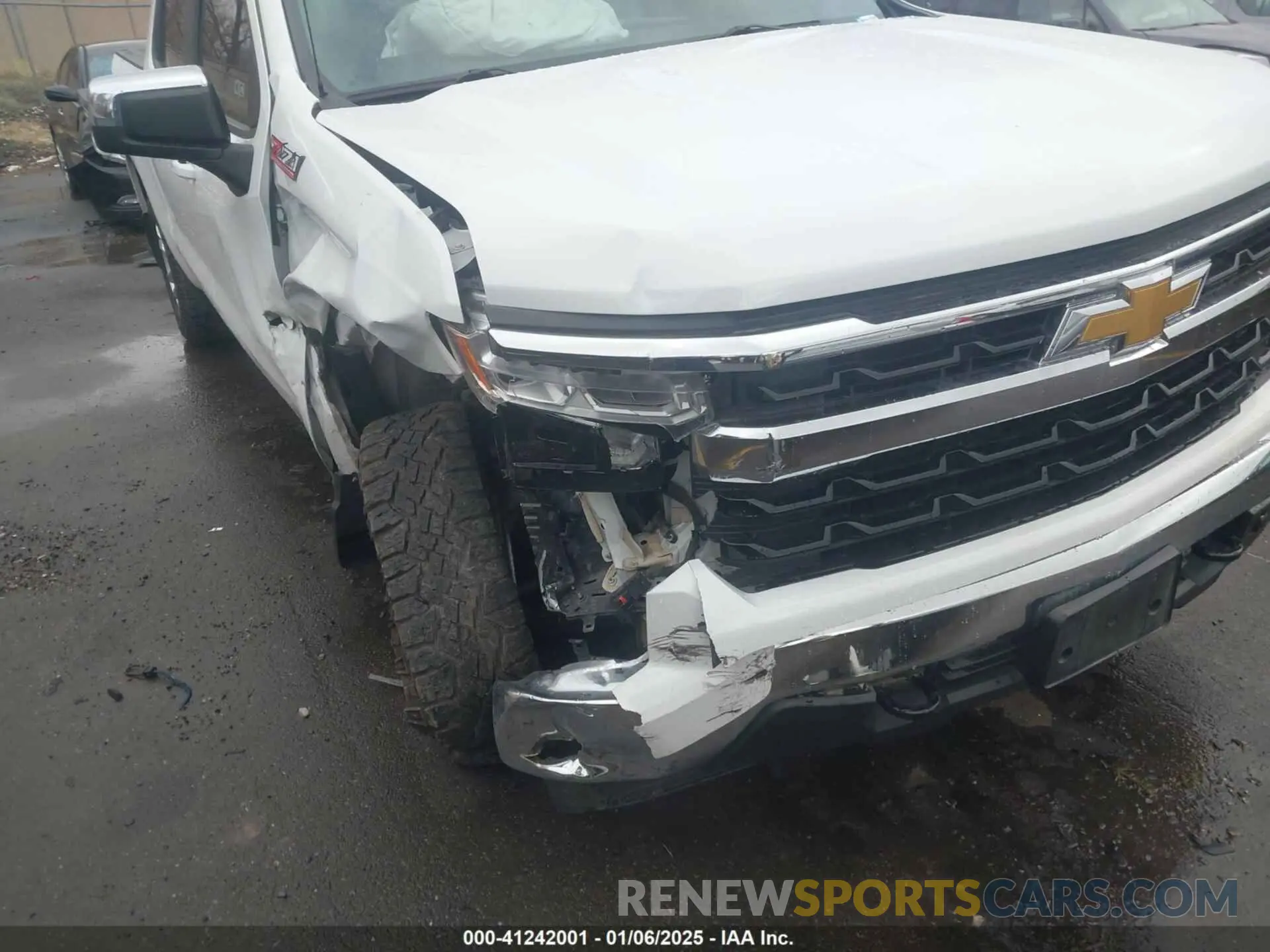 6 Photograph of a damaged car 1GCUDDED0NZ526205 CHEVROLET SILVERADO 1500 2022