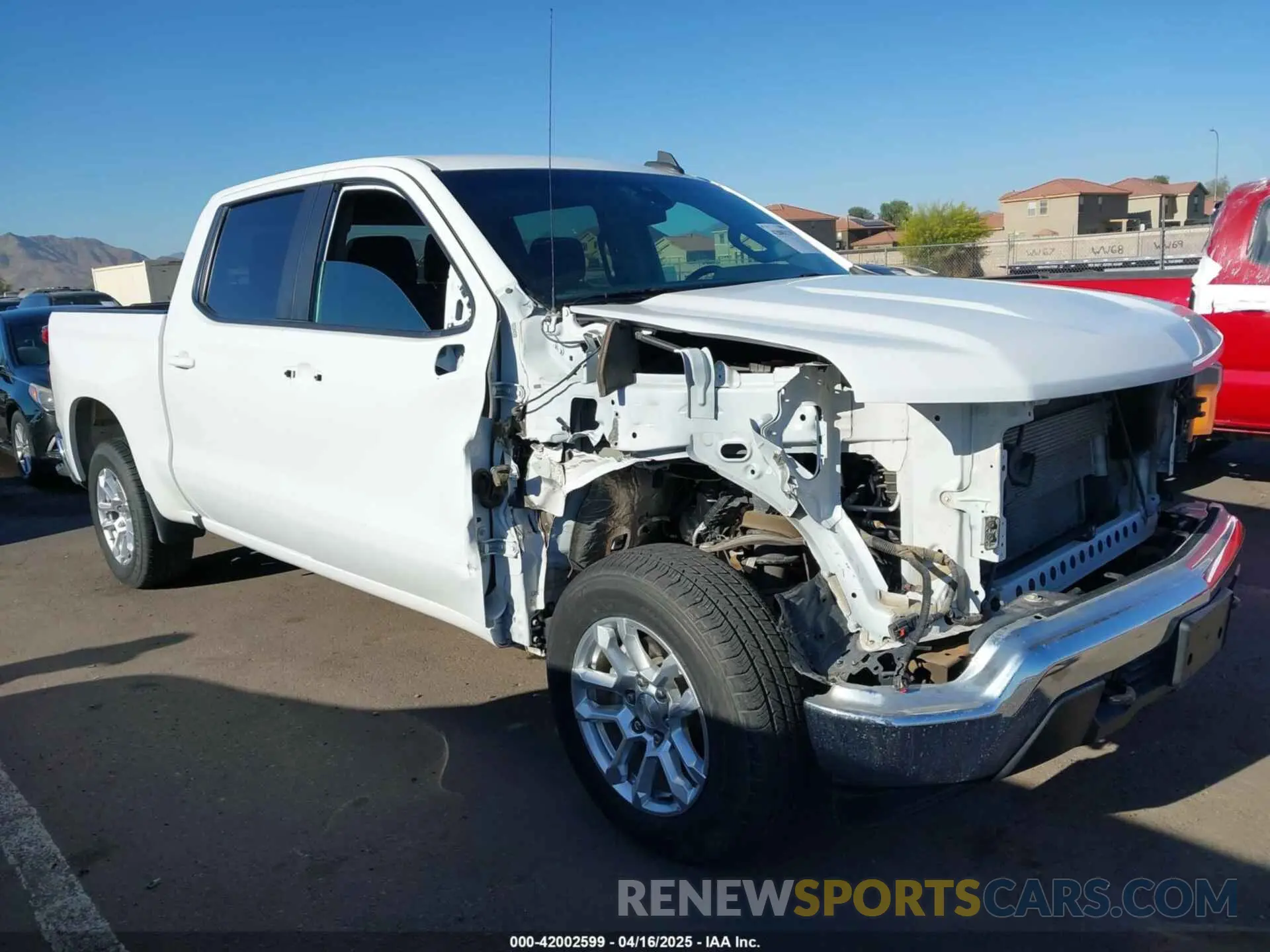18 Photograph of a damaged car 1GCUDDEDXNZ537566 CHEVROLET SILVERADO 1500 2022