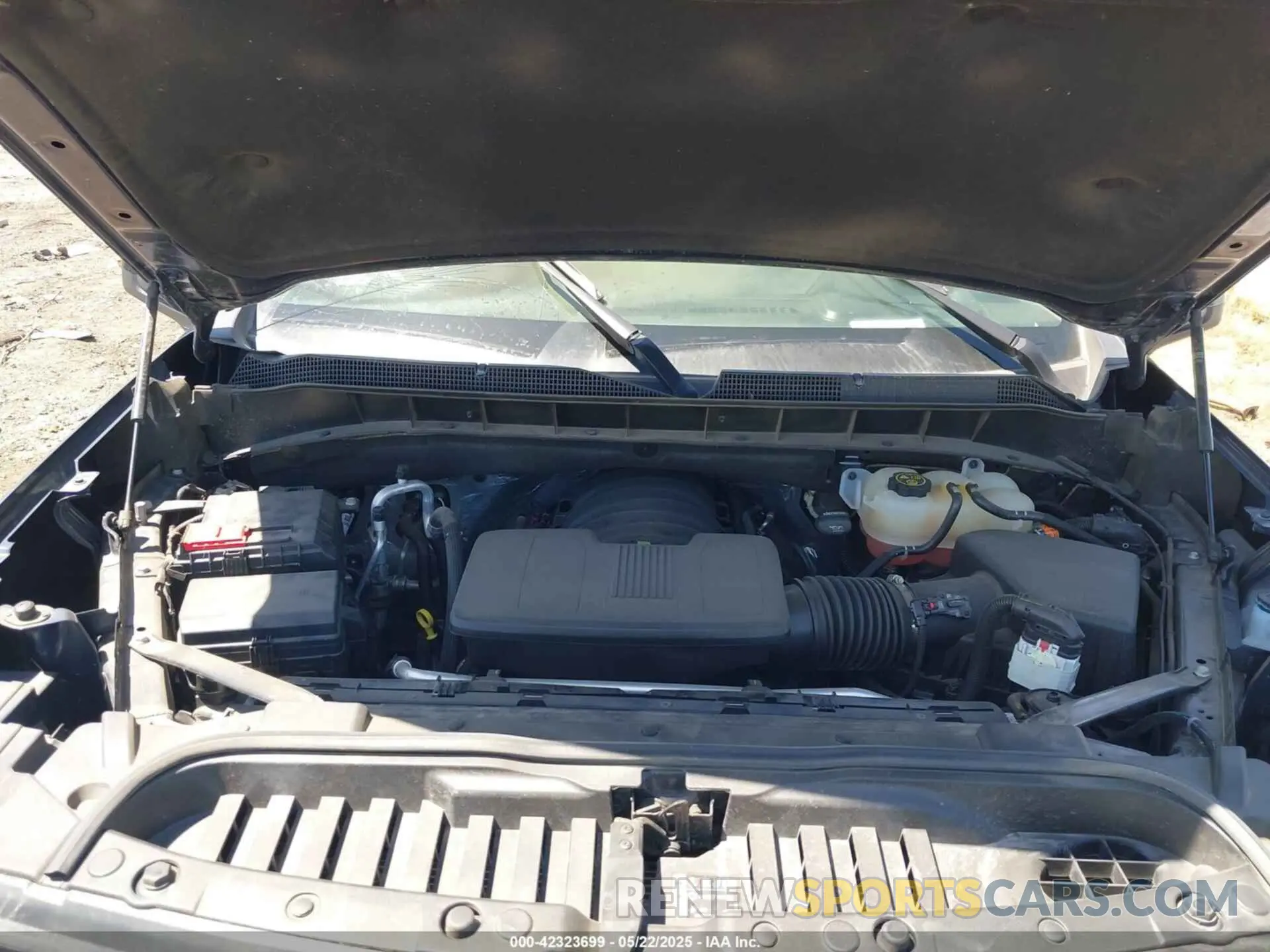 10 Photograph of a damaged car 1GCUDEED8NZ636408 CHEVROLET SILVERADO 1500 2022